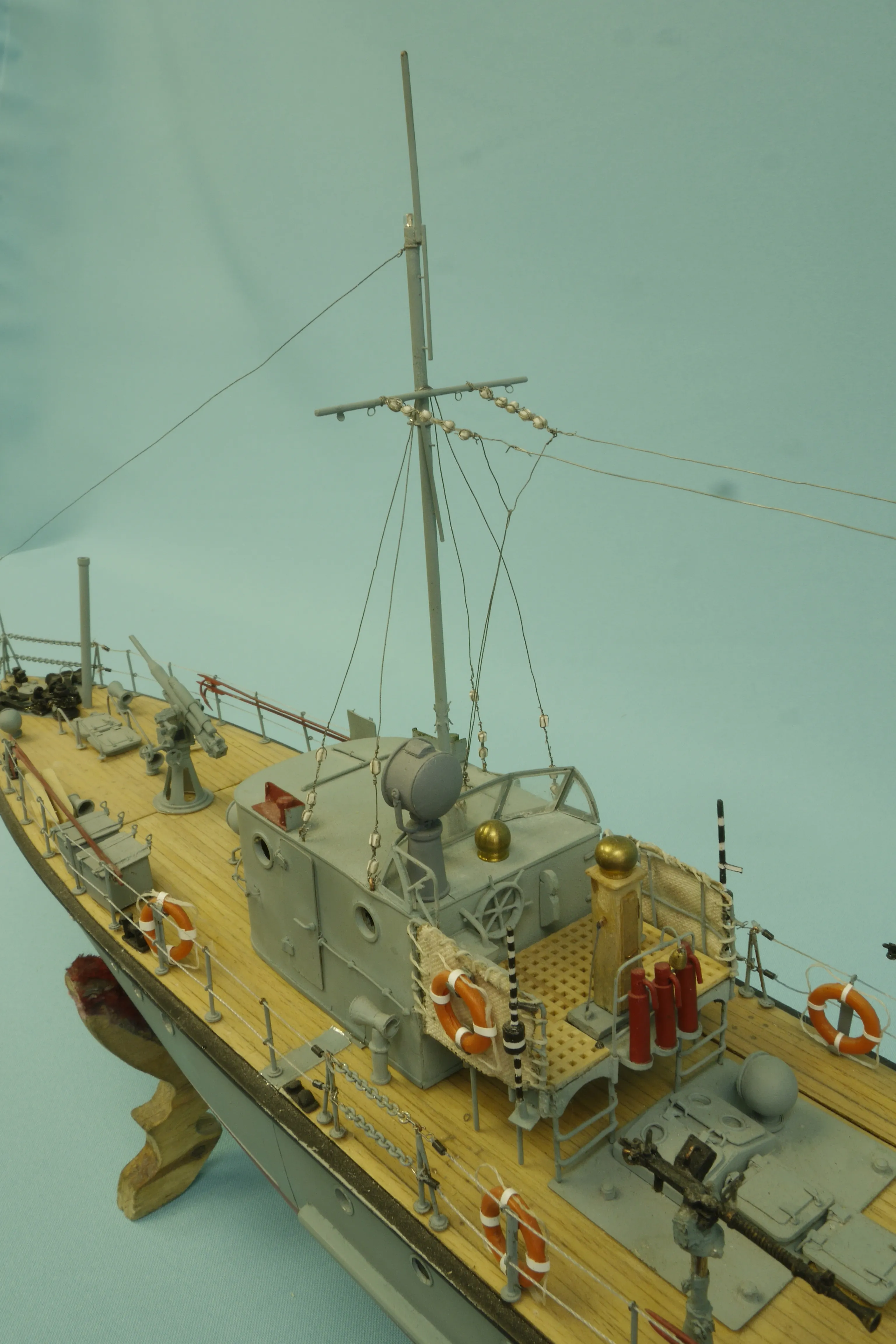 Модель корабля «Малый Охотник» типа МО-4 - Верфь на Столе