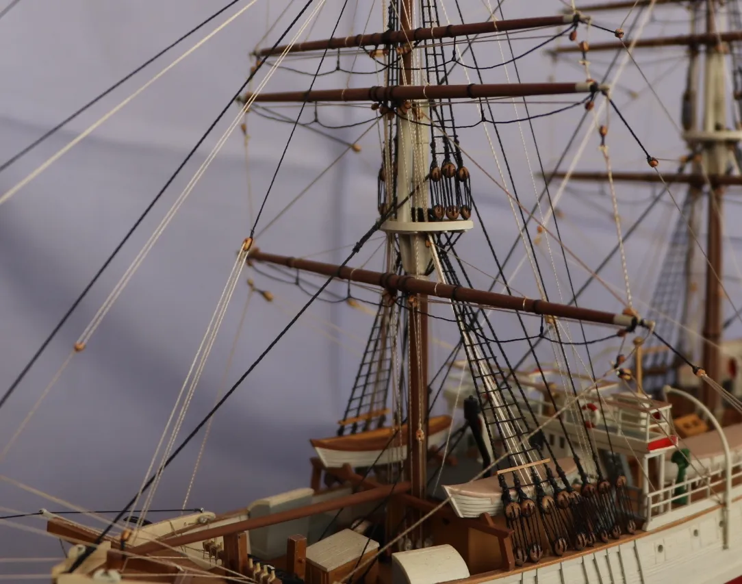 Модель корабля Барк "Паркуа-Па?" - Верфь на Столе