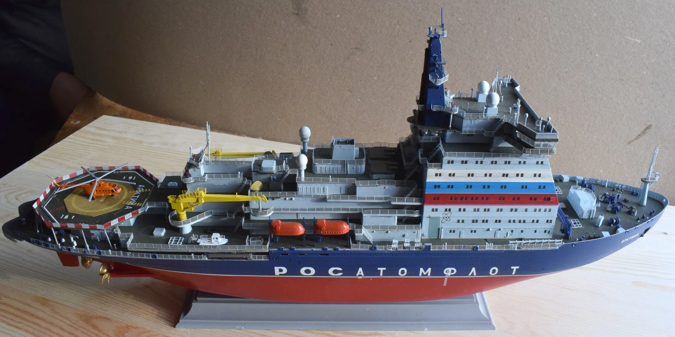 Модель корабля Арктика - Верфь на Столе