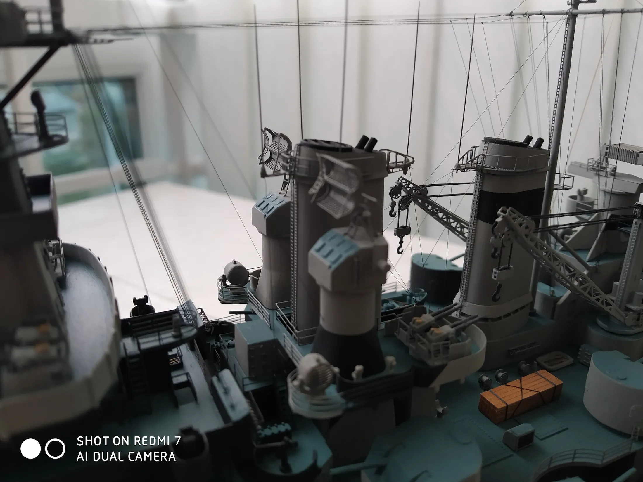 Модель корабля Линкор «North Carolina» - Верфь на Столе