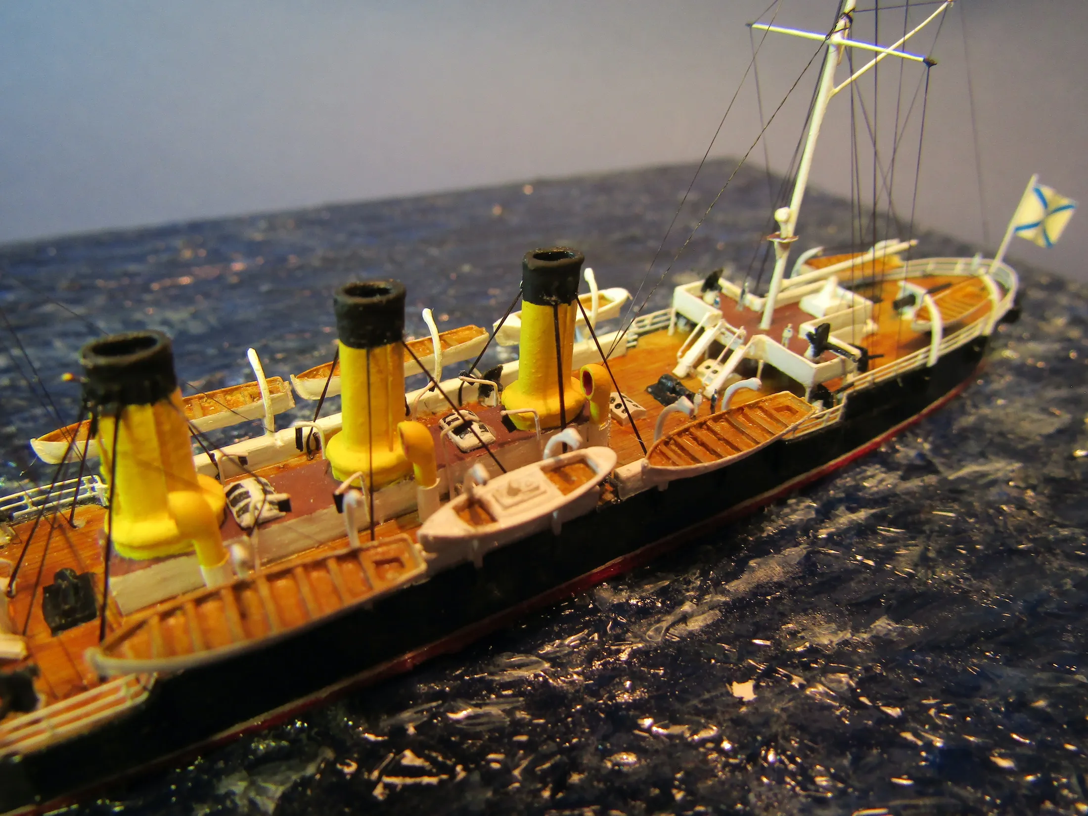 Модель корабля Бронепалубный крейсер «Светлана» 1898 г. - Верфь на Столе