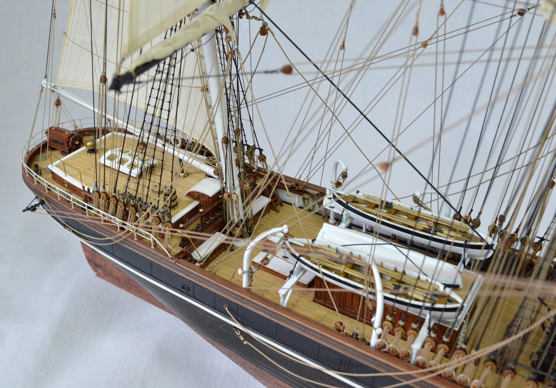 Модель корабля Катти Сарк - Верфь на Столе