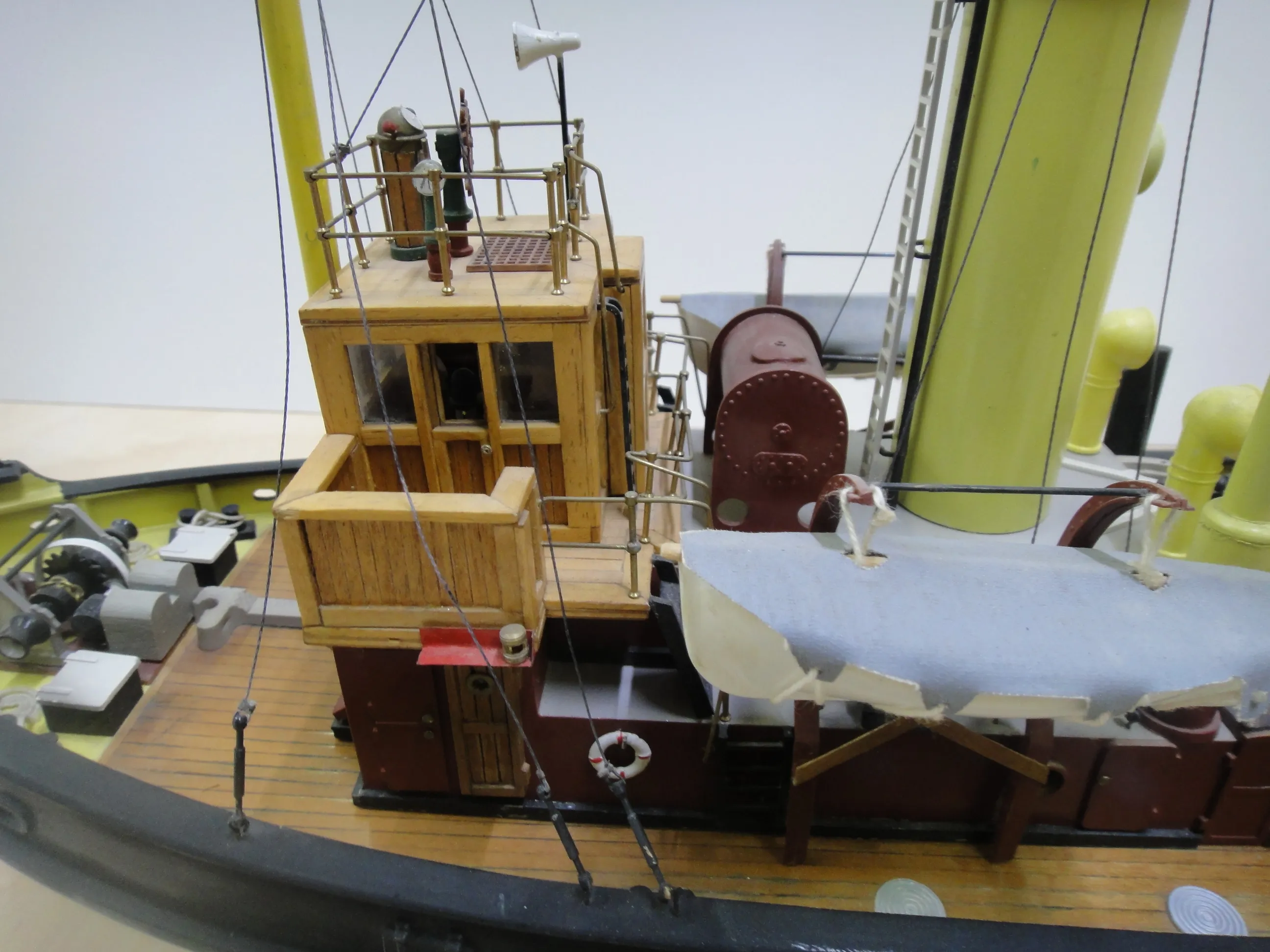 Модель корабля Буксир "St. Canute" - Верфь на Столе