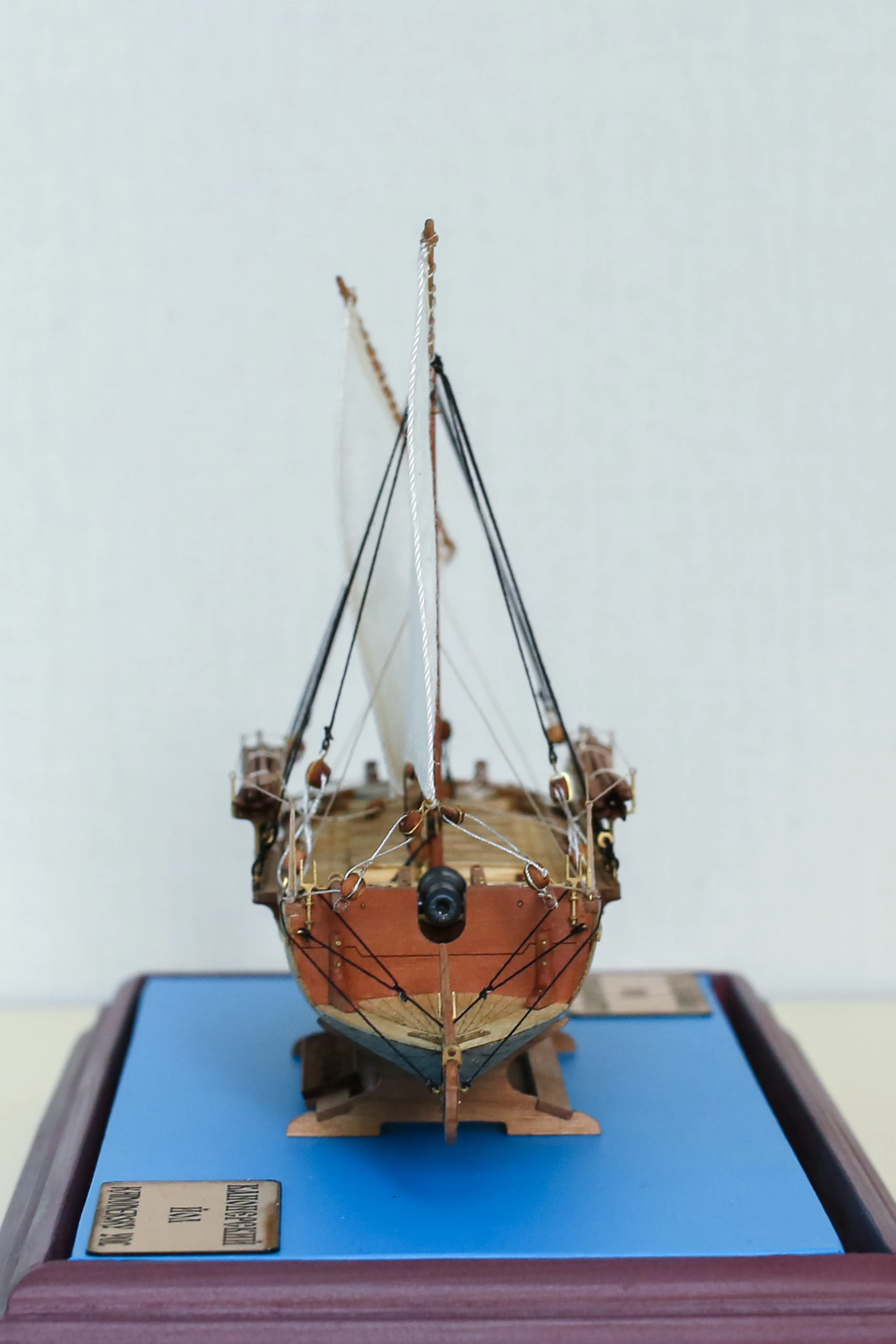 Модель корабля Канонерский йол - Верфь на Столе