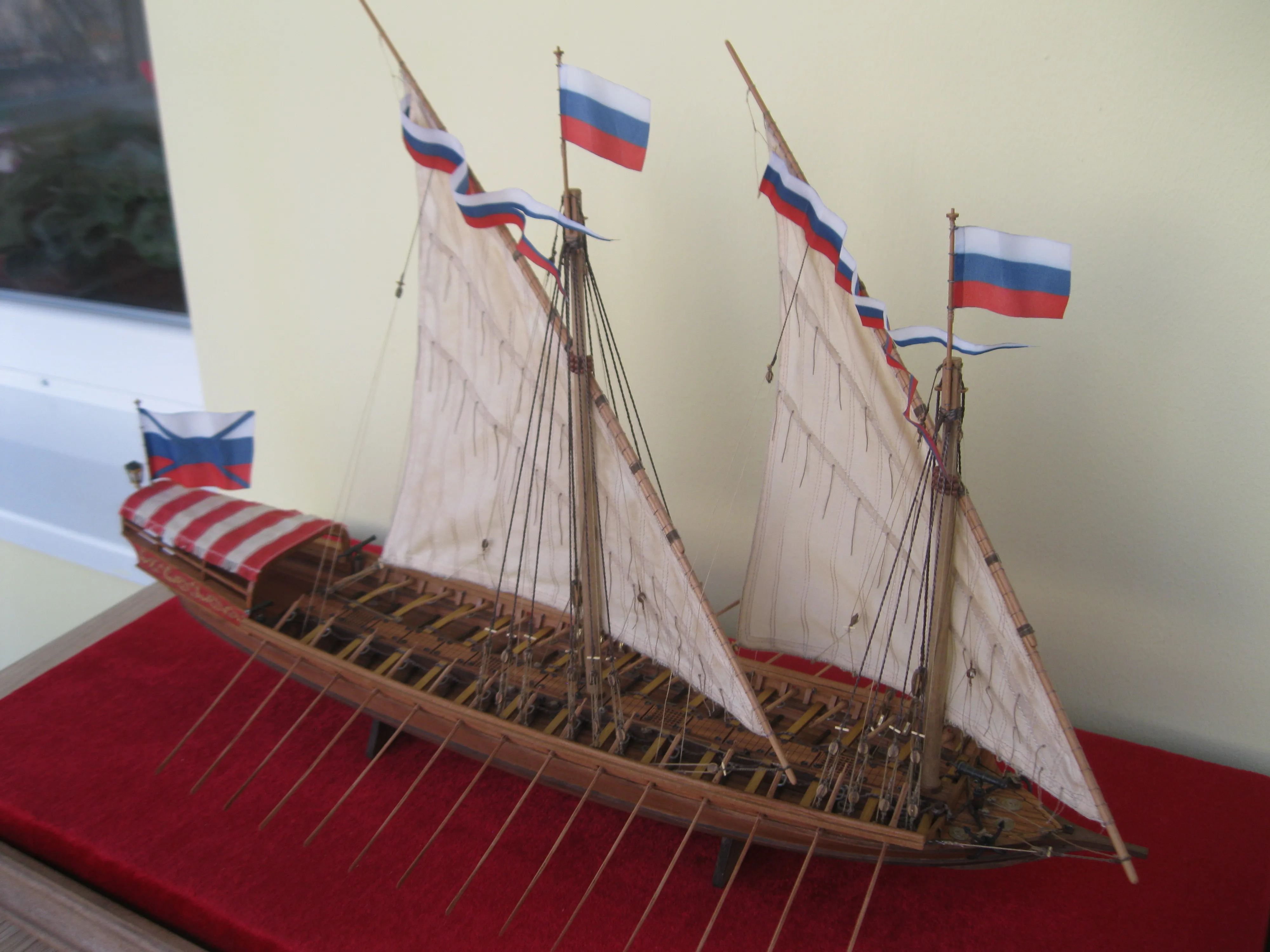 Модель корабля Азовская Скампавея - Верфь на Столе