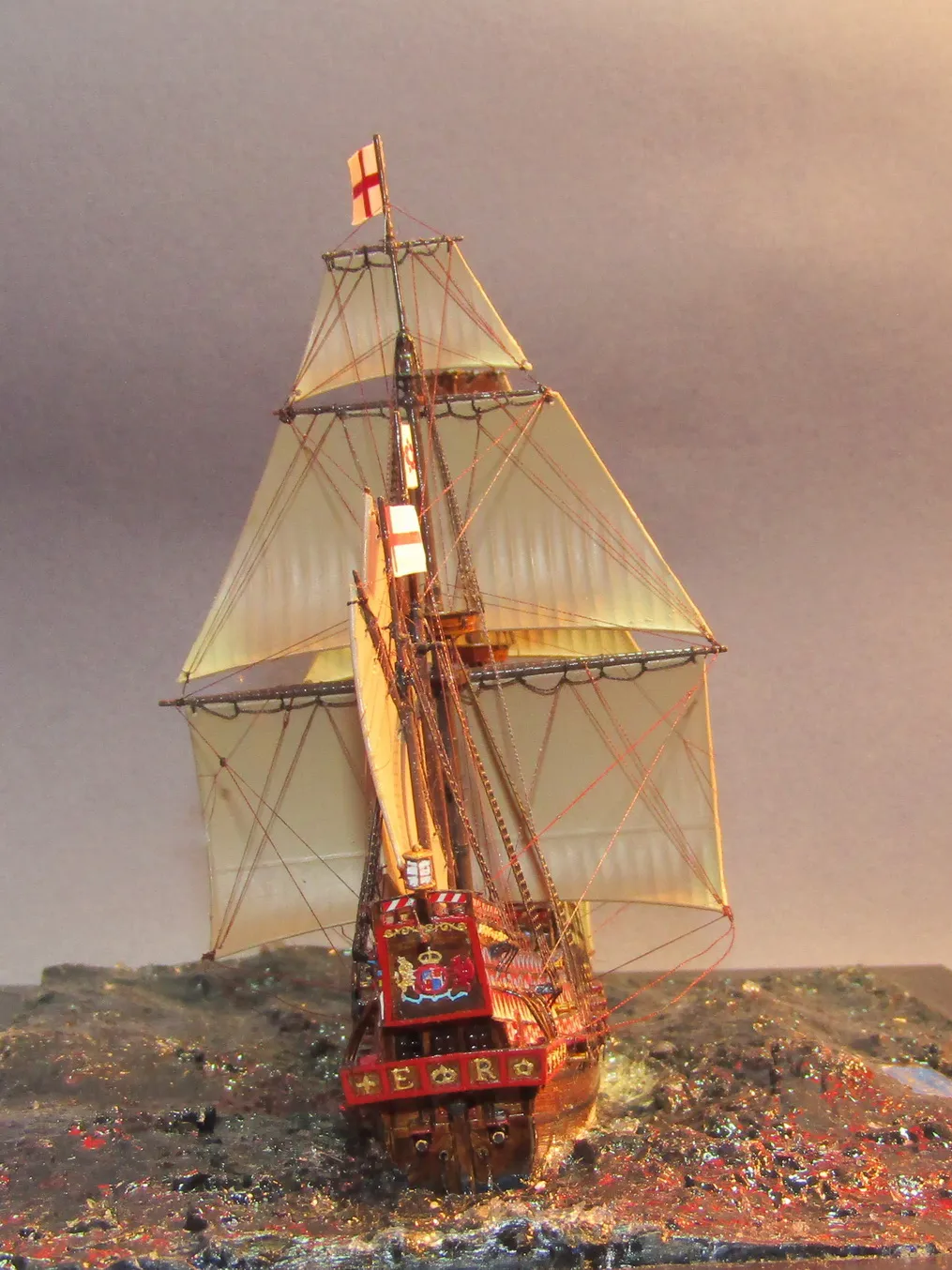 Модель корабля HMS “Revenge” 1577 - Верфь на Столе