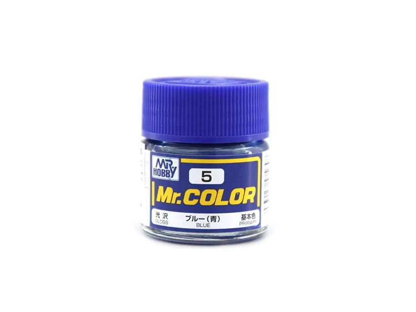 Краска Mr Color, синяя, глянцевая, C 5, 10 мл