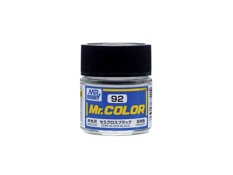 Краска Mr Color, черная, полуматовая, C 92, 10 мл