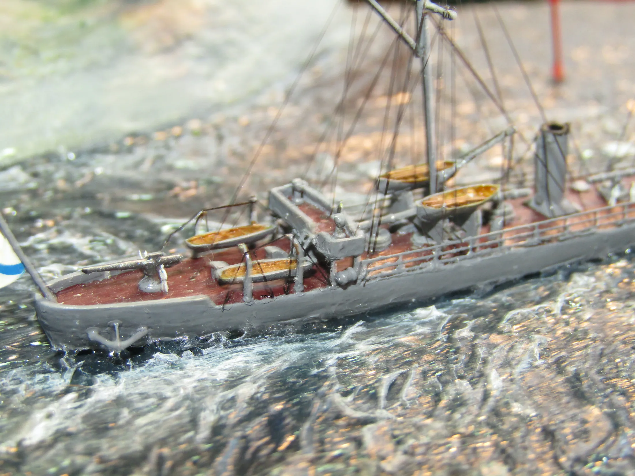 Модель корабля Эскадренный миноносец «Сибирский стрелок» 1906 г. - Верфь на Столе