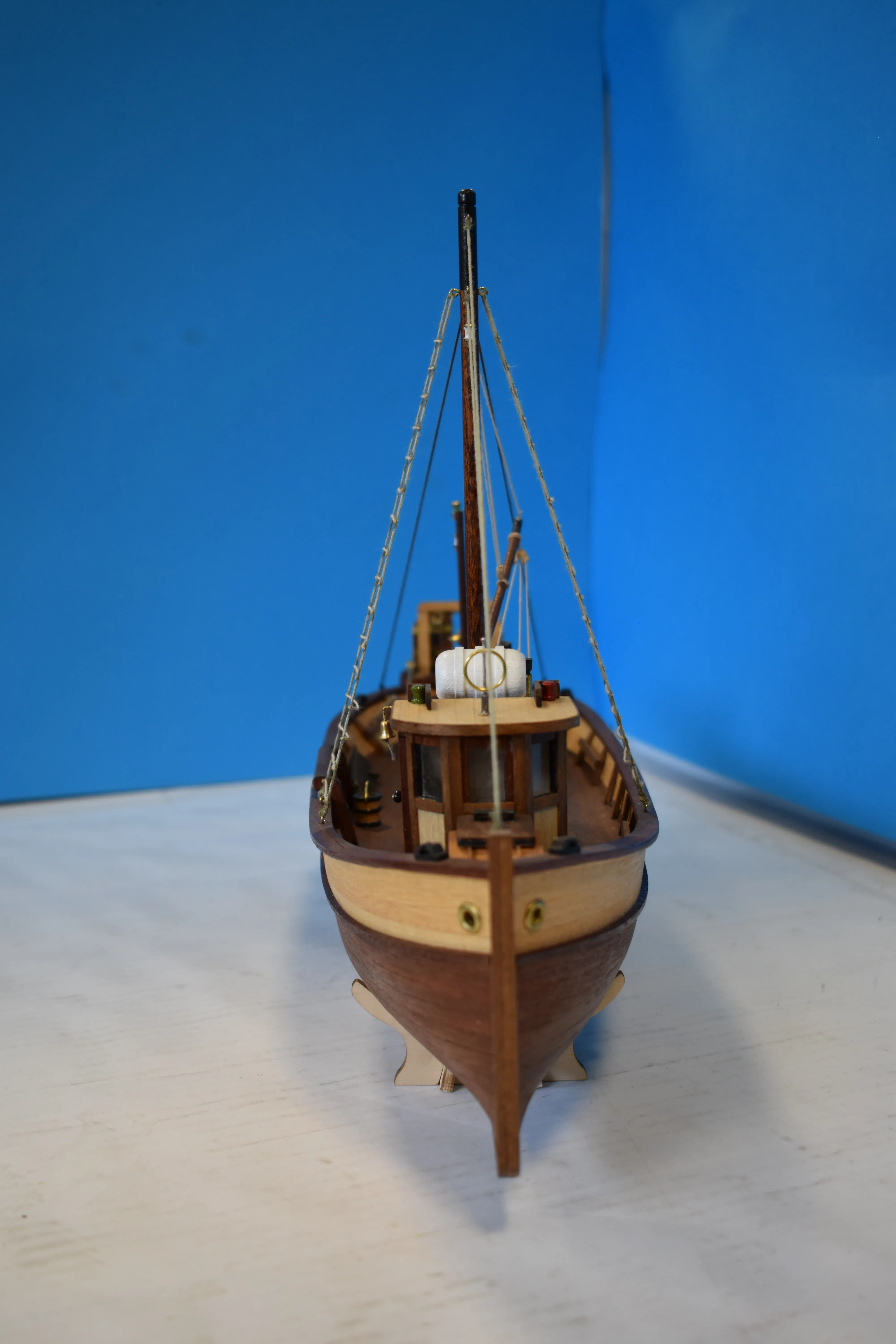 Модель корабля Рыбацкая лодка "Mare Nostrun" - Верфь на Столе