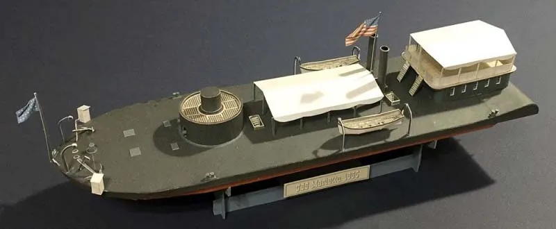 Модель из картона монитор Marietta