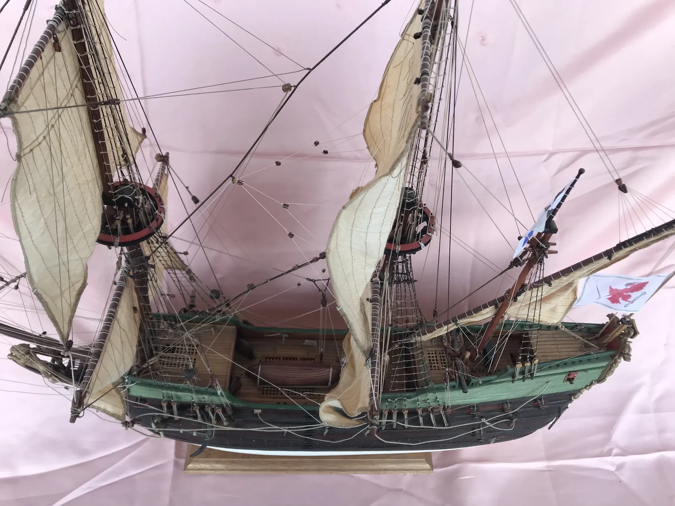 Модель корабля Dutch Flute - Верфь на Столе