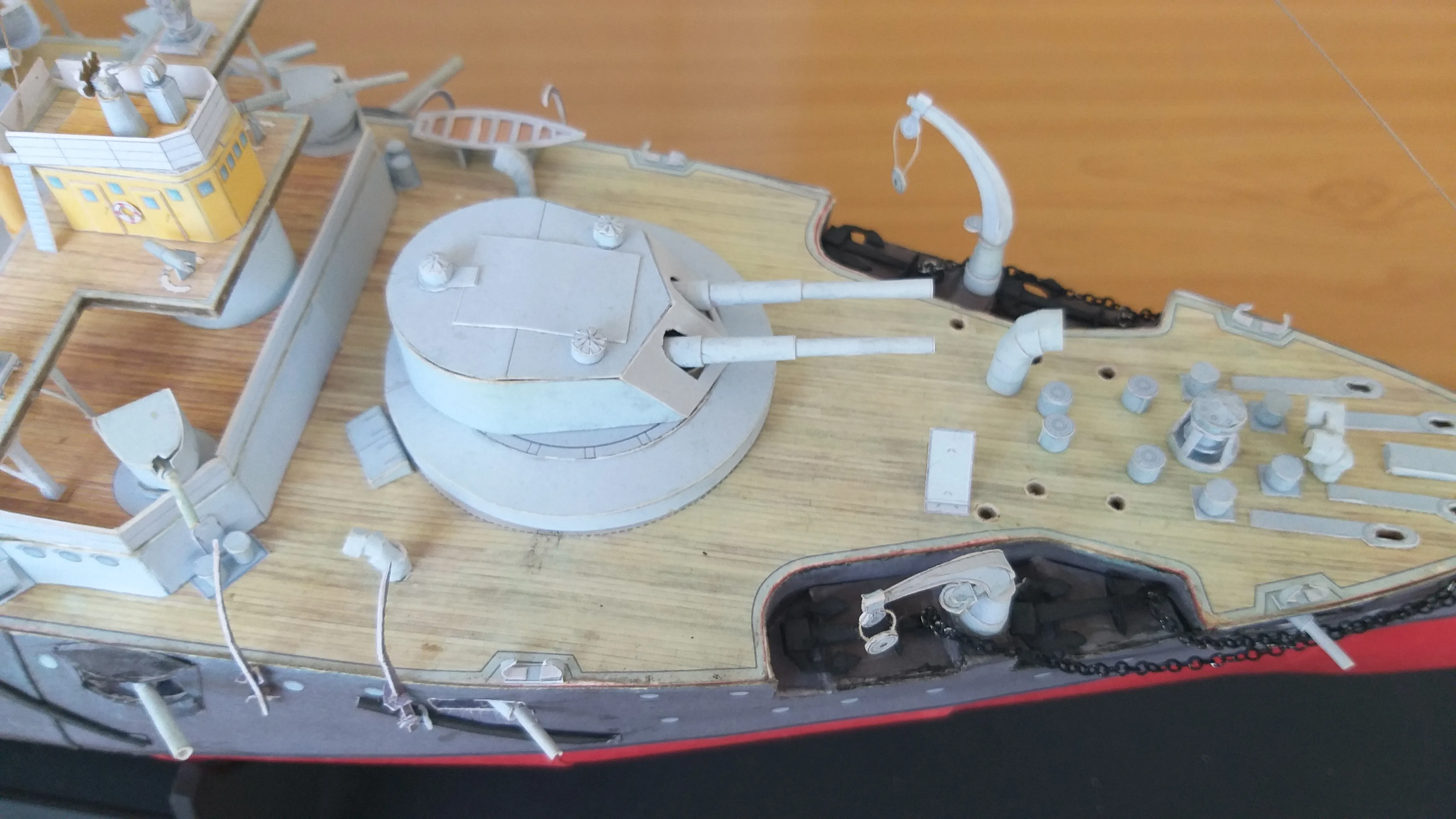 Модель корабля IJN «Shikishima» - Верфь на Столе