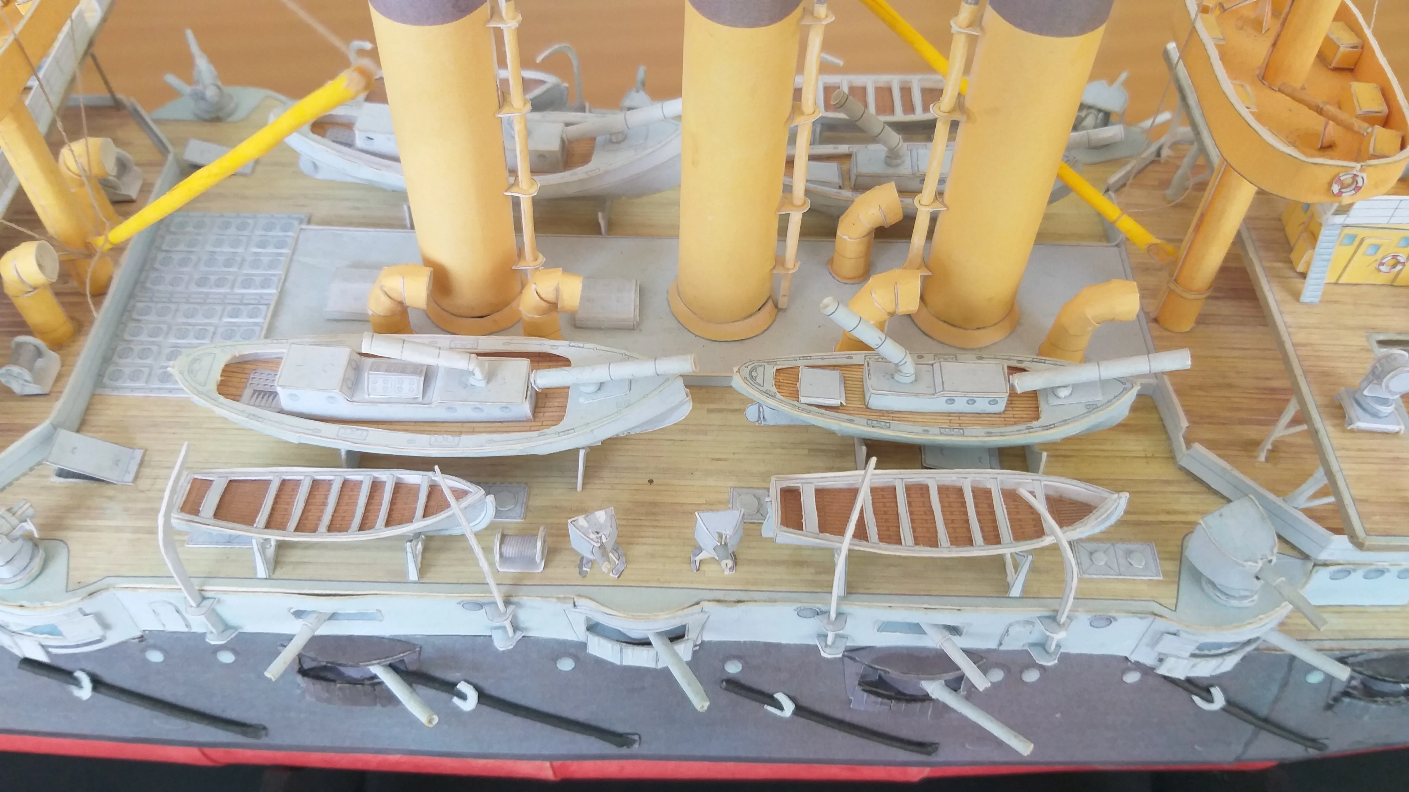 Модель корабля IJN «Shikishima» - Верфь на Столе