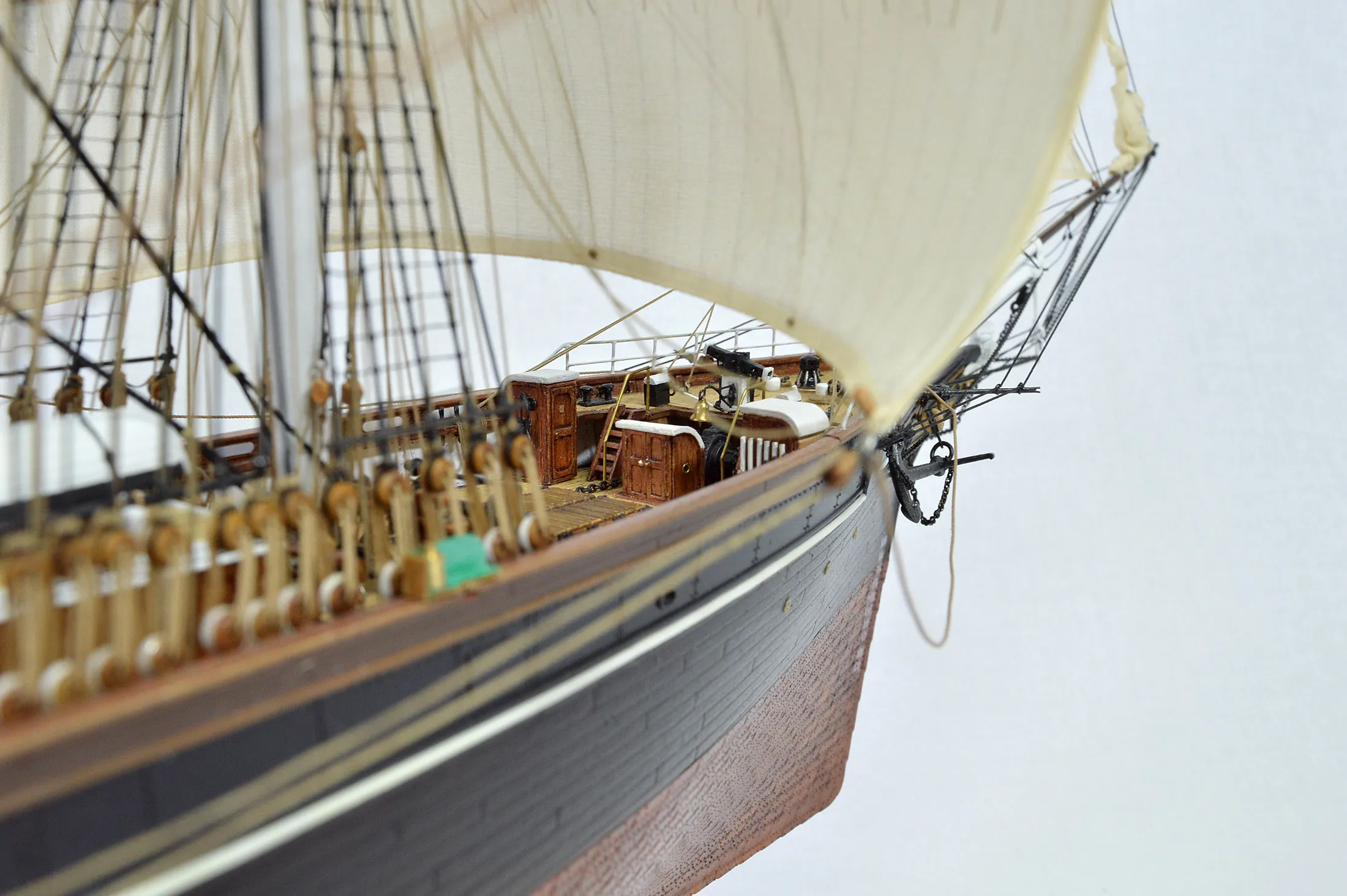 Модель корабля Катти Сарк - Верфь на Столе