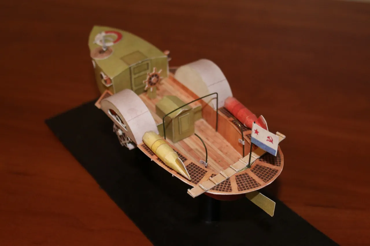 Модель корабля Тральщик ТЩ-4 - Верфь на Столе