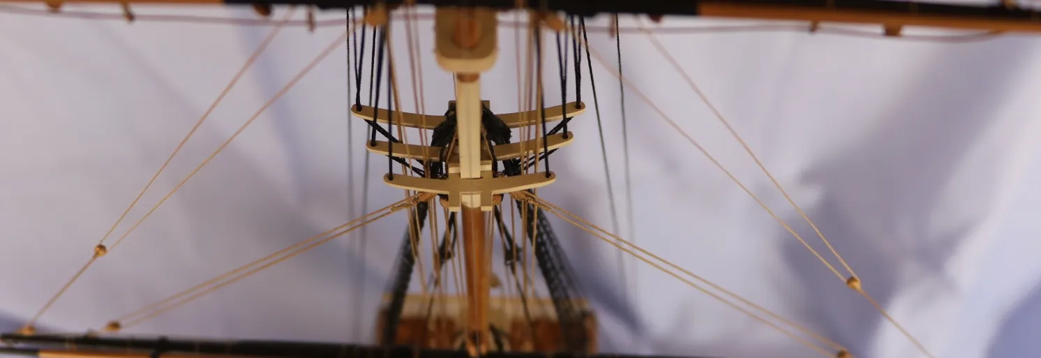 Модель корабля Фрегат "Конституция" - Верфь на Столе