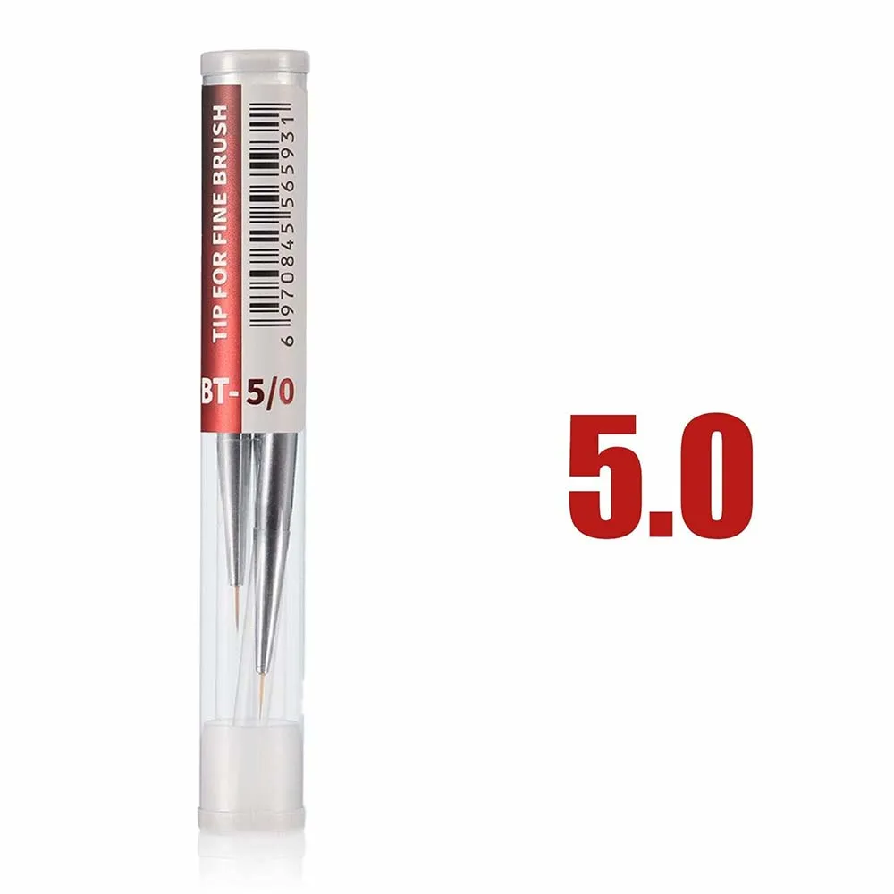 Сменный наконечник для кисточки, размер 5/0, 3 шт Сменный наконечник для кисточки, размер 5/0, 3 шт