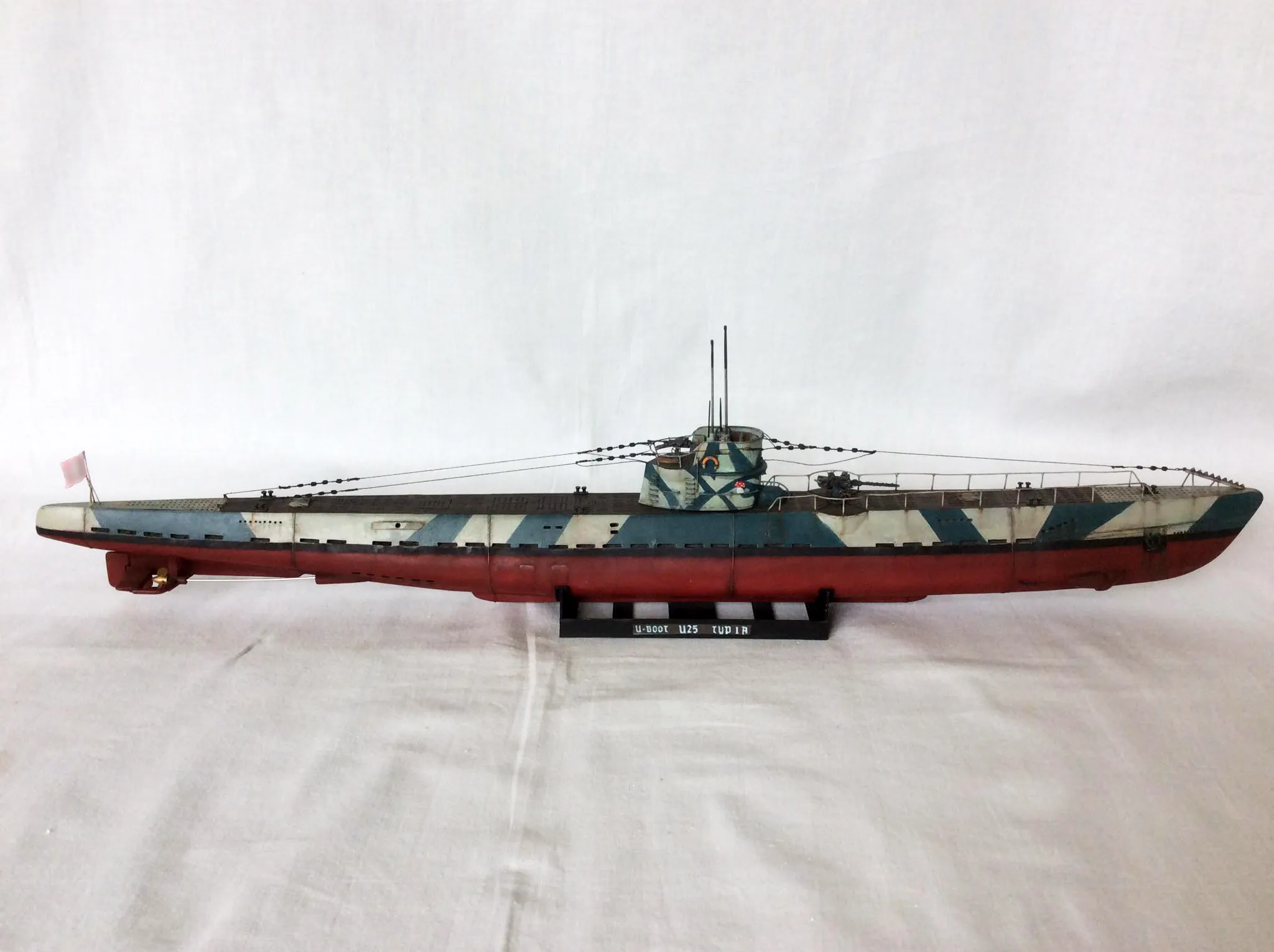 Модель корабля Океанская подводная лодка типа I U-25 - Верфь на Столе