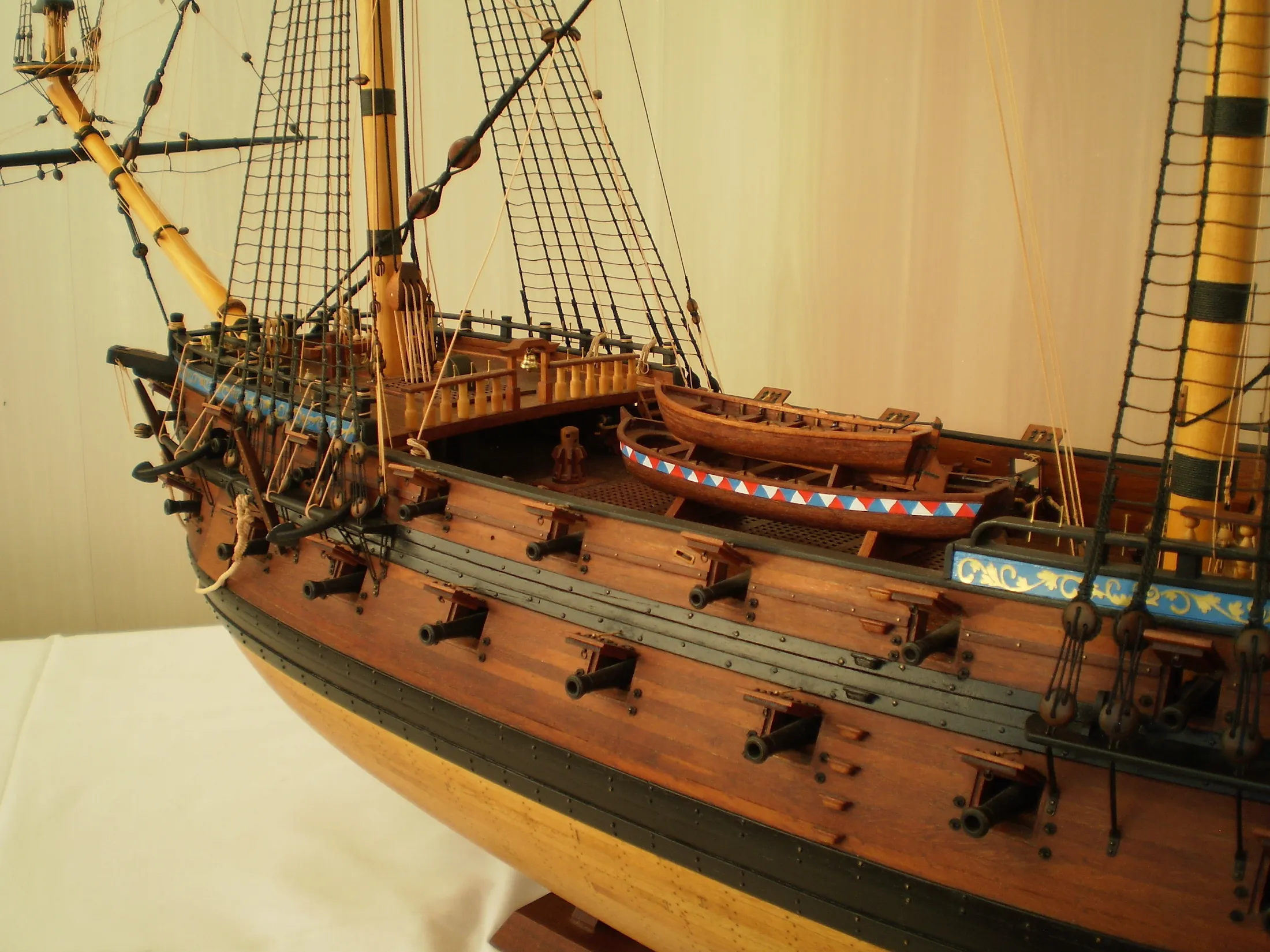 Модель корабля «Ингерманланд» (1715) - Верфь на Столе