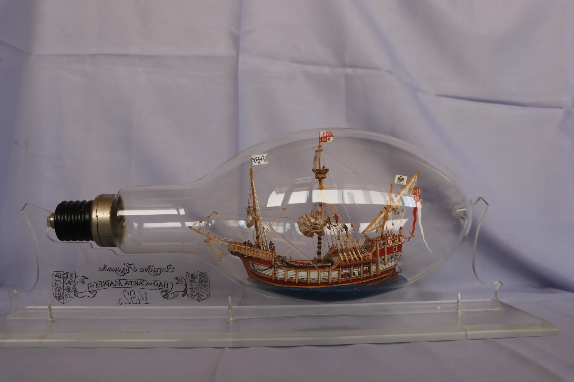 Модель корабля Каракка "Санта Мария" - Верфь на Столе