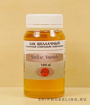 Лак шеллачный, 100 мл