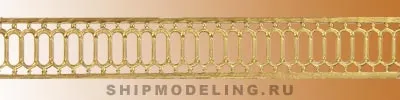 Декоративная полоска, латунь