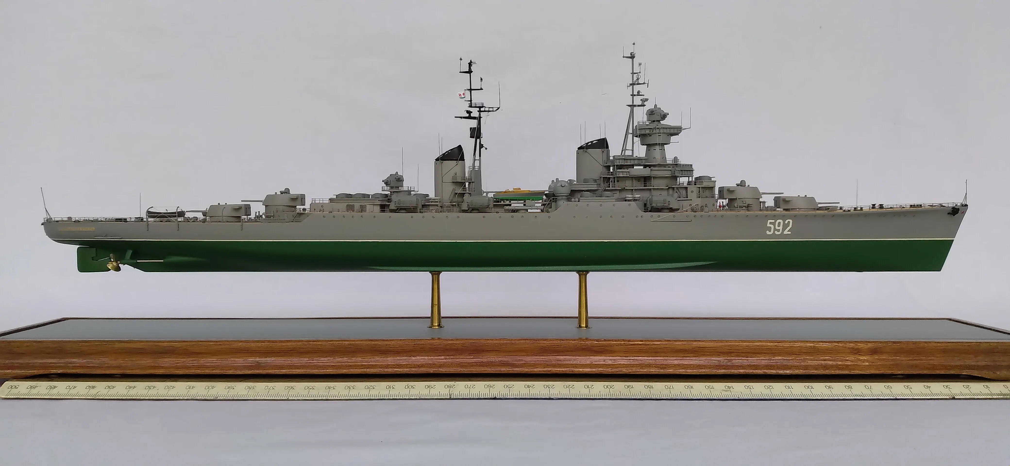 Модель корабля Артиллерийский крейсер "Адмирал Нахимов" - Верфь на Столе