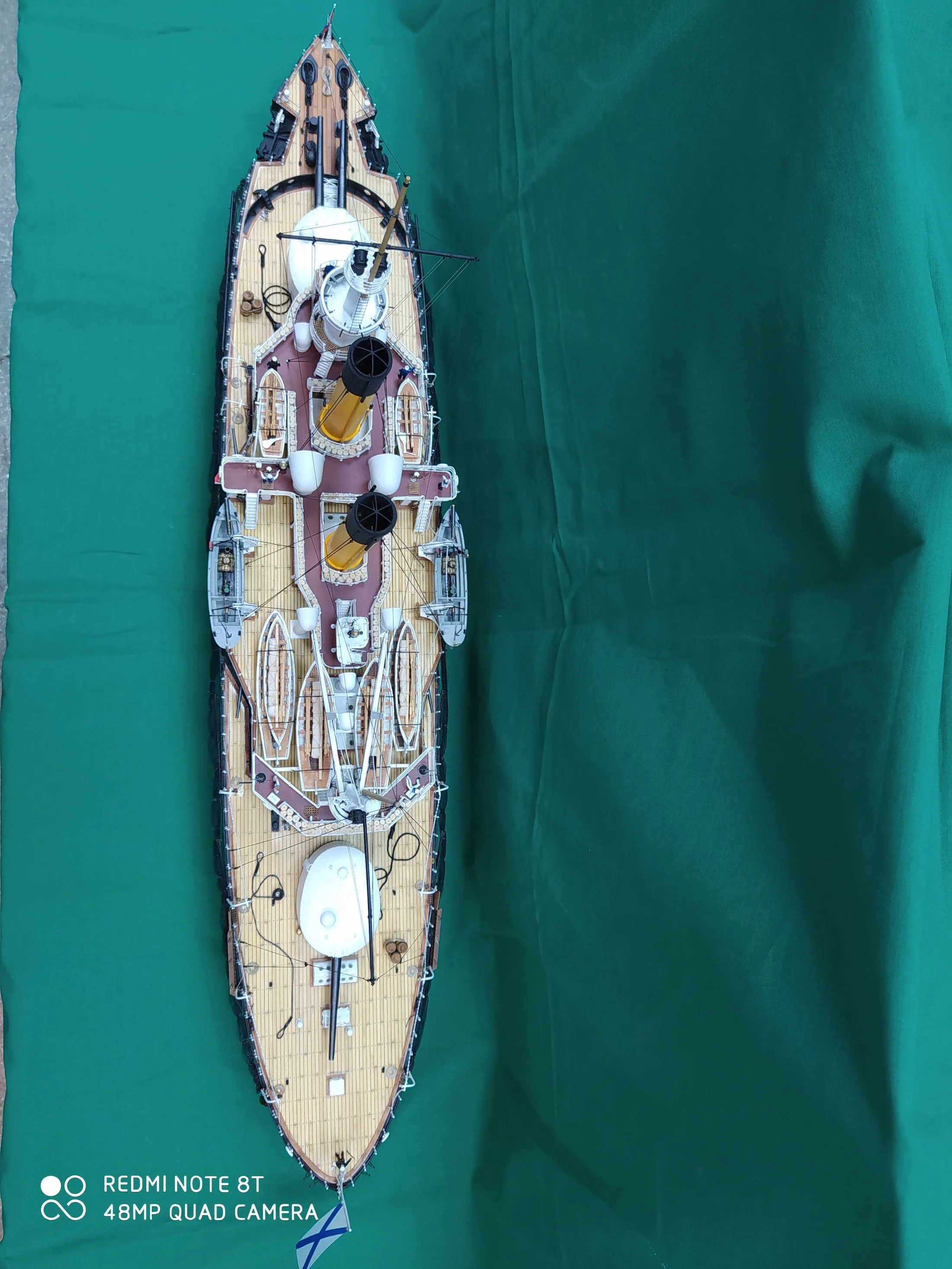 Модель корабля Броненосец береговой обороны «ГЕНЕРАЛ-АДМИРАЛ АПРАКСИН» - Верфь на Столе