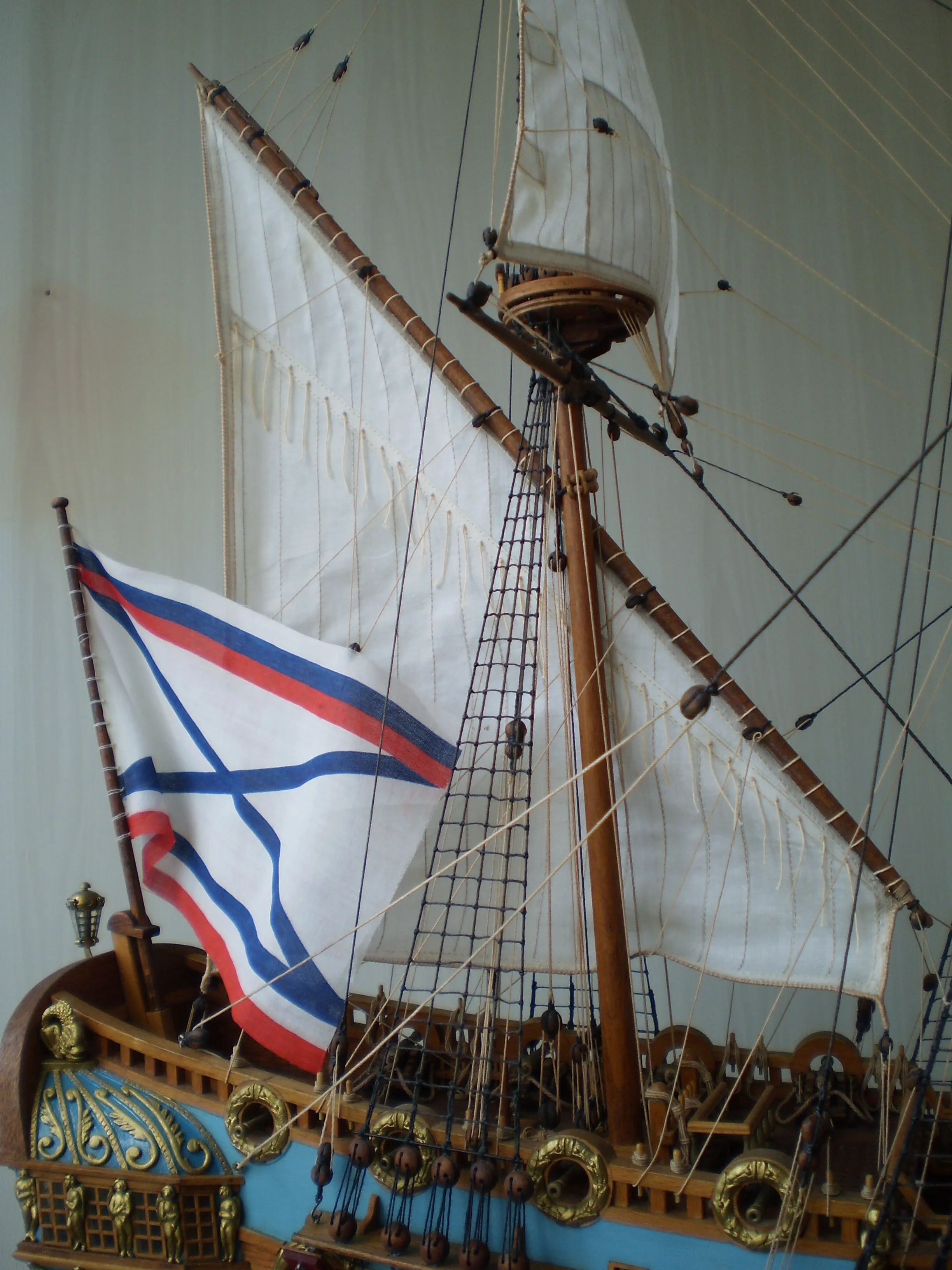 Модель корабля 58-ми пушечный линейный корабль "Гото Предестинация" - Верфь на Столе