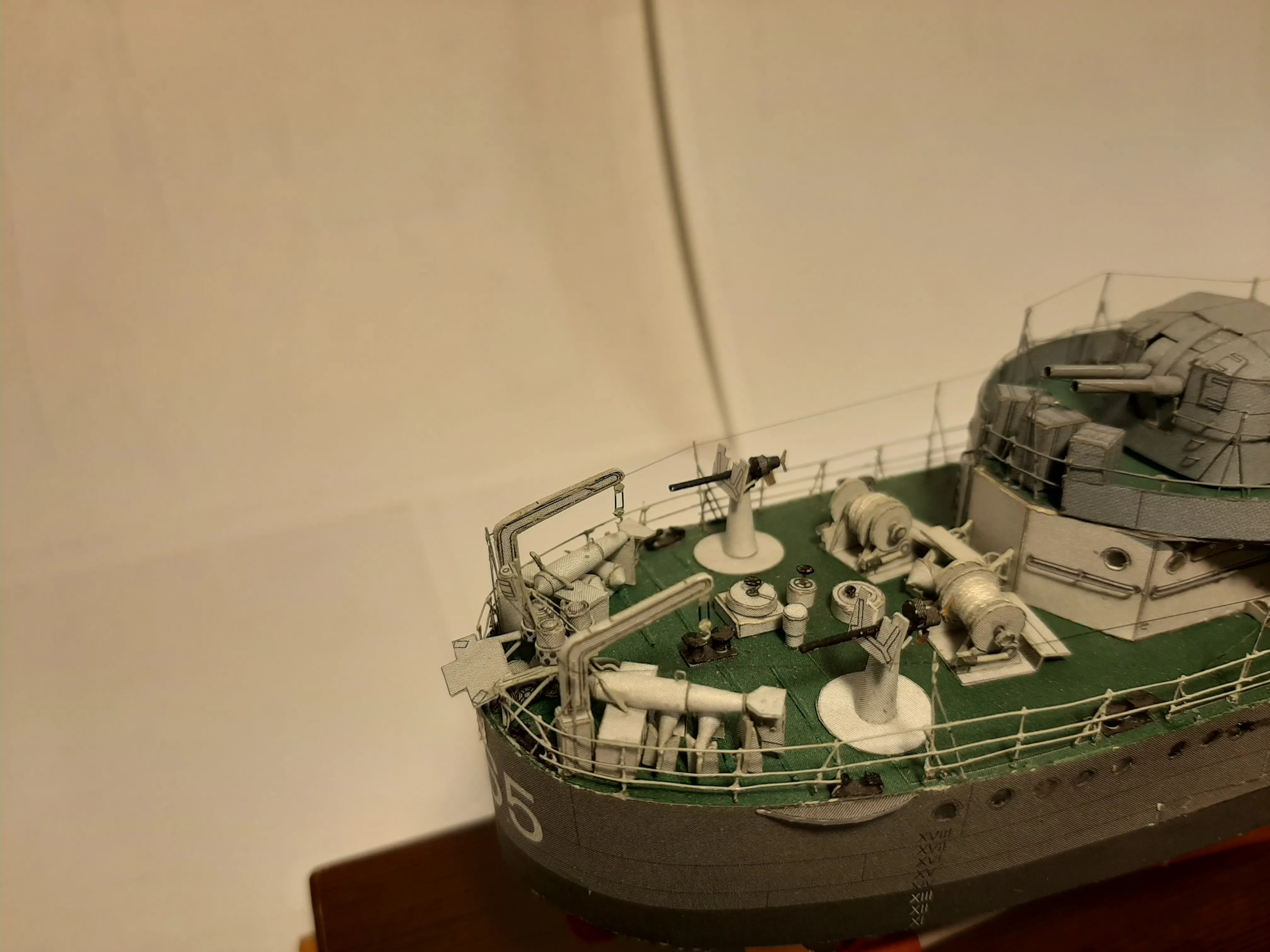 Модель корабля Эсминец "Piorun" - Верфь на Столе