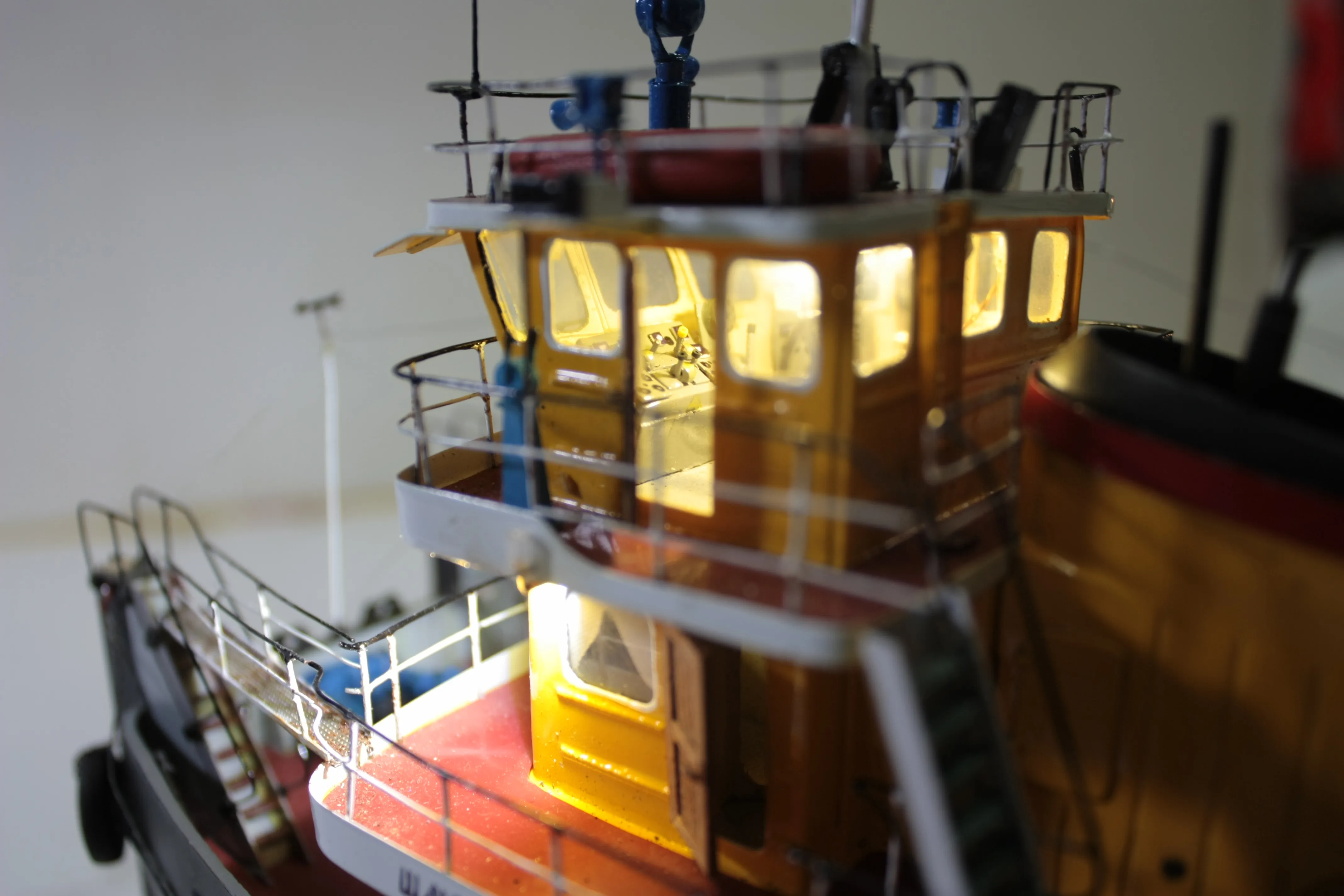 Модель корабля Буксир-толкач Шлюзовой-121 - Верфь на Столе