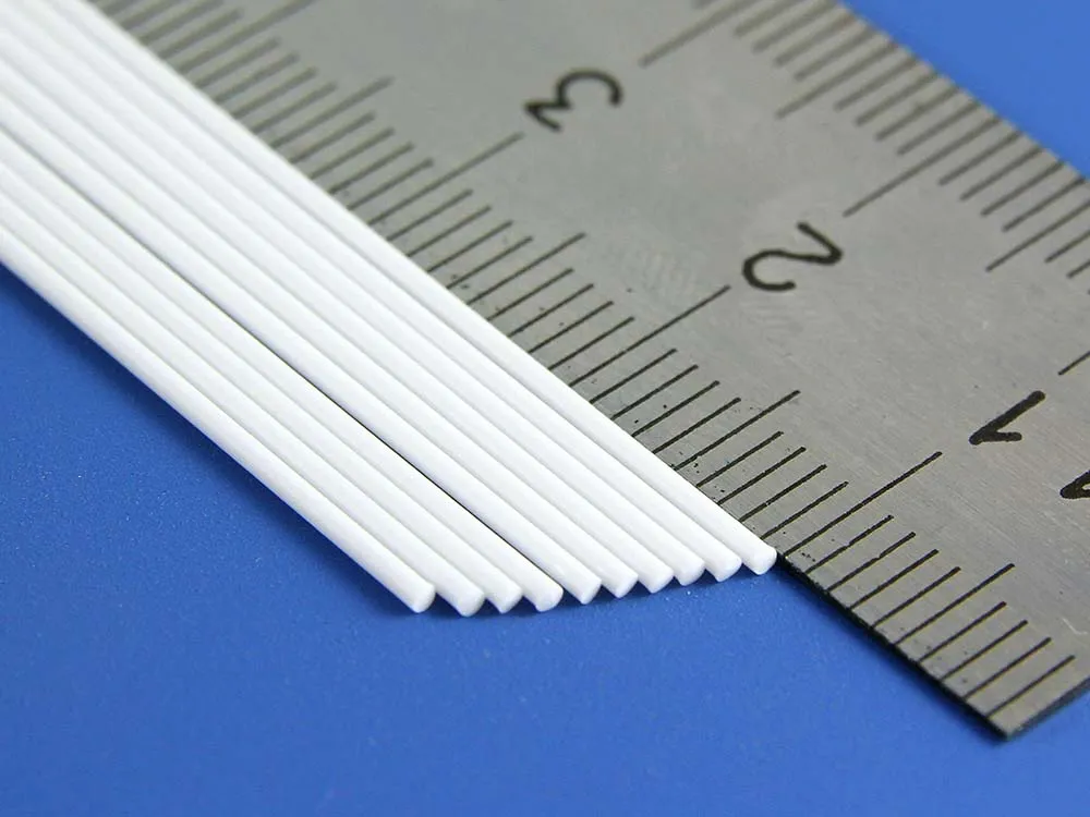 Пруток пластиковый круглый 0,88 мм, 10 шт/уп.