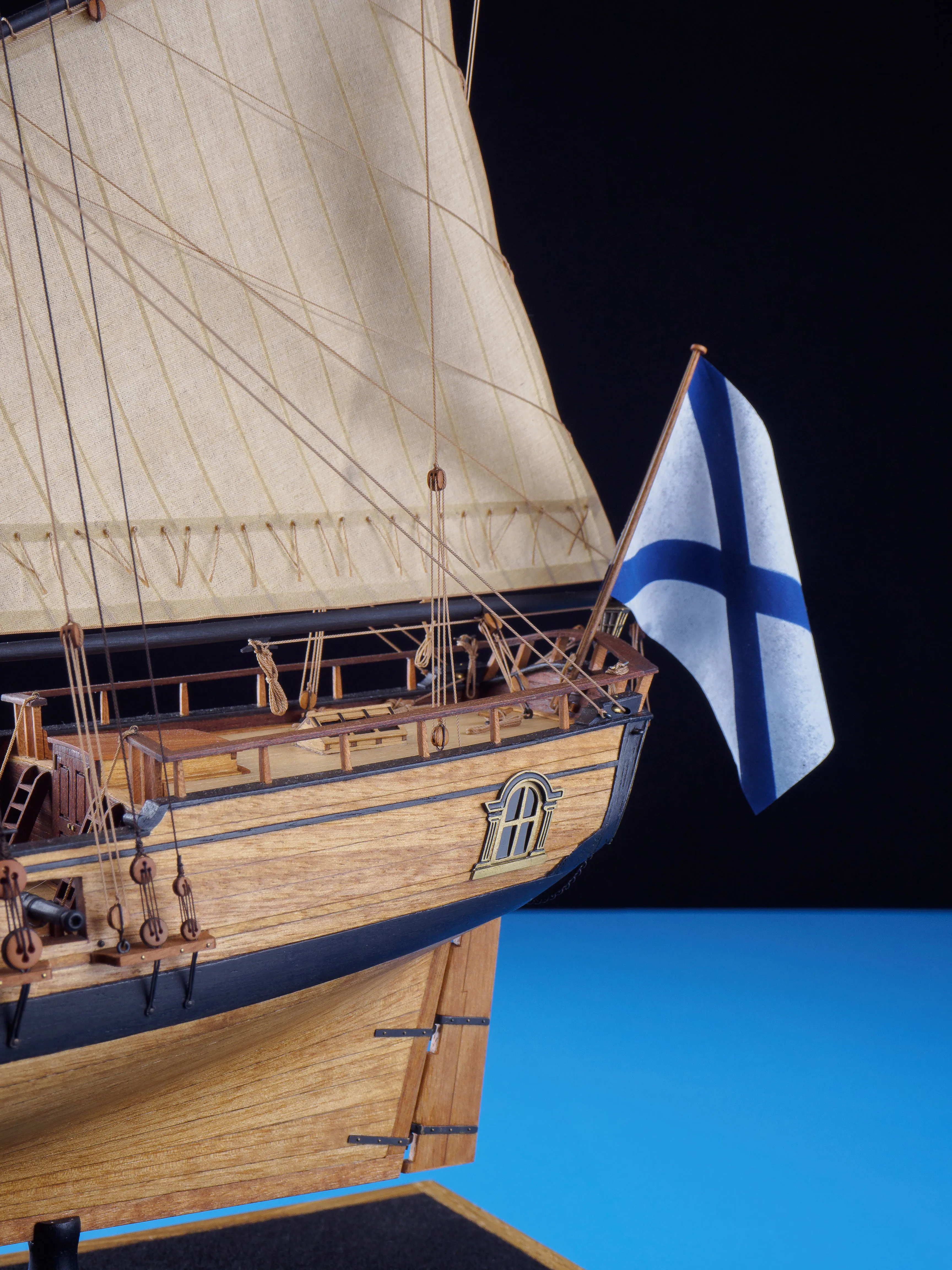 Модель корабля Бригантина "Феникс" - Верфь на Столе