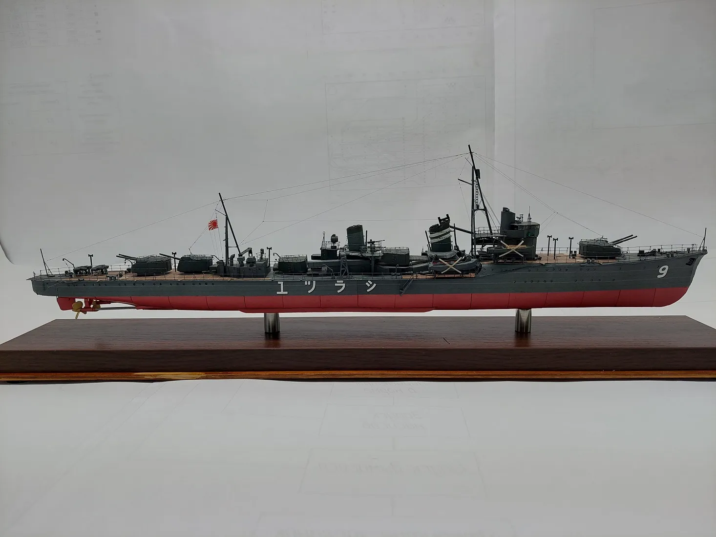 Модель корабля  IJN "Shiratsuy" - Верфь на Столе