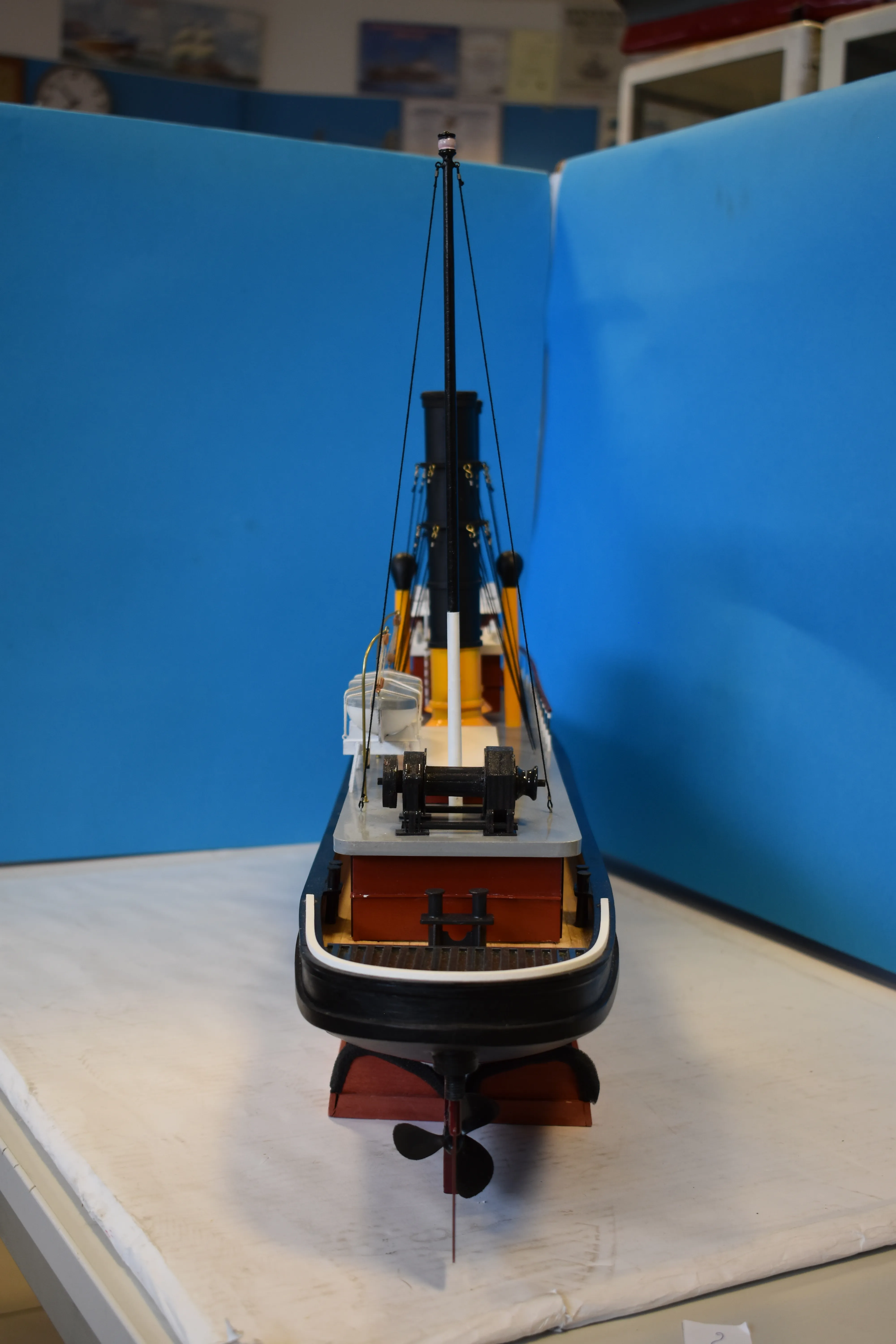 Модель корабля Буксир "Geo. W. Washburn" - Верфь на Столе