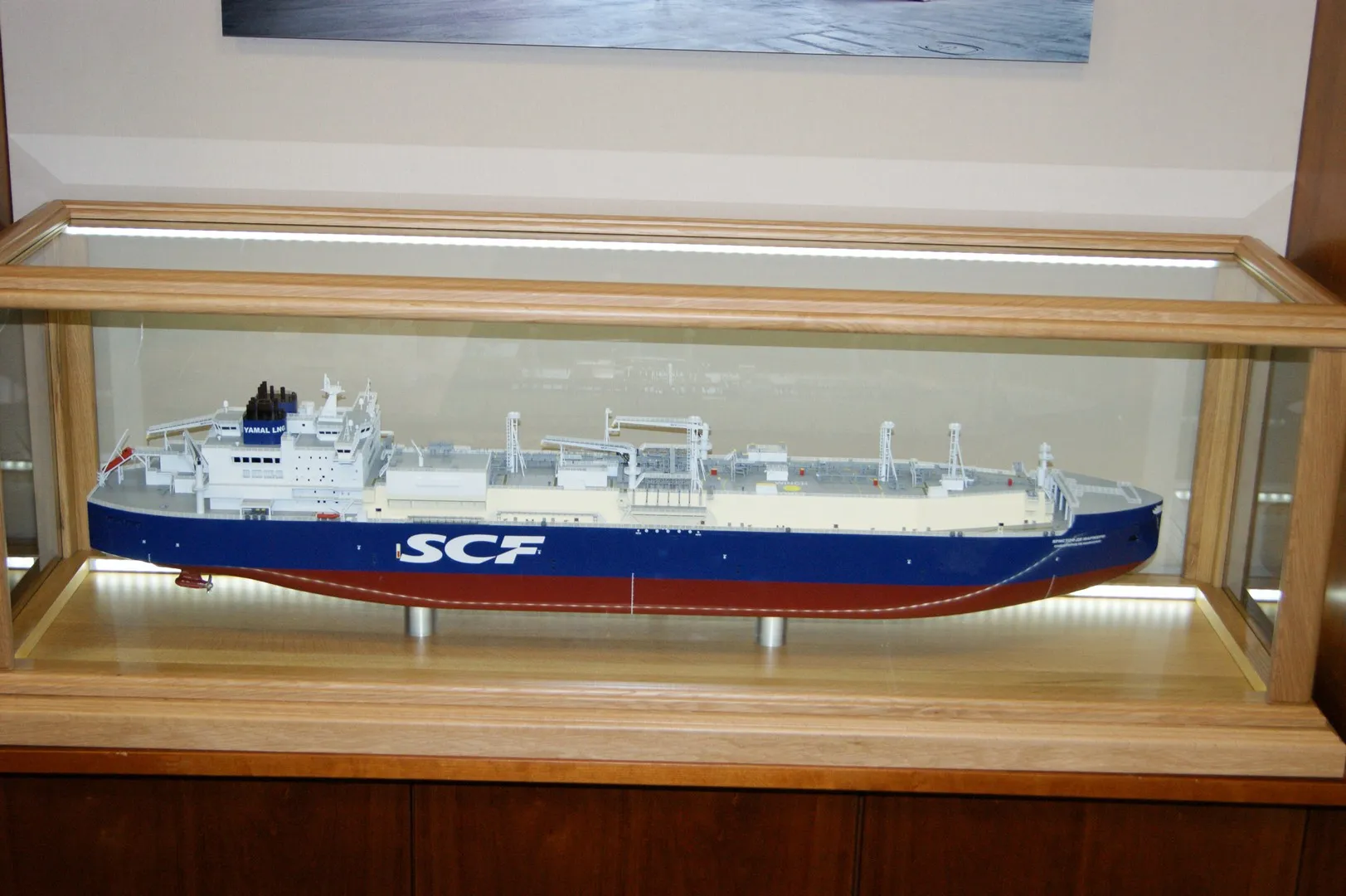 Модель корабля «Кристоф де Маржери» - Верфь на Столе