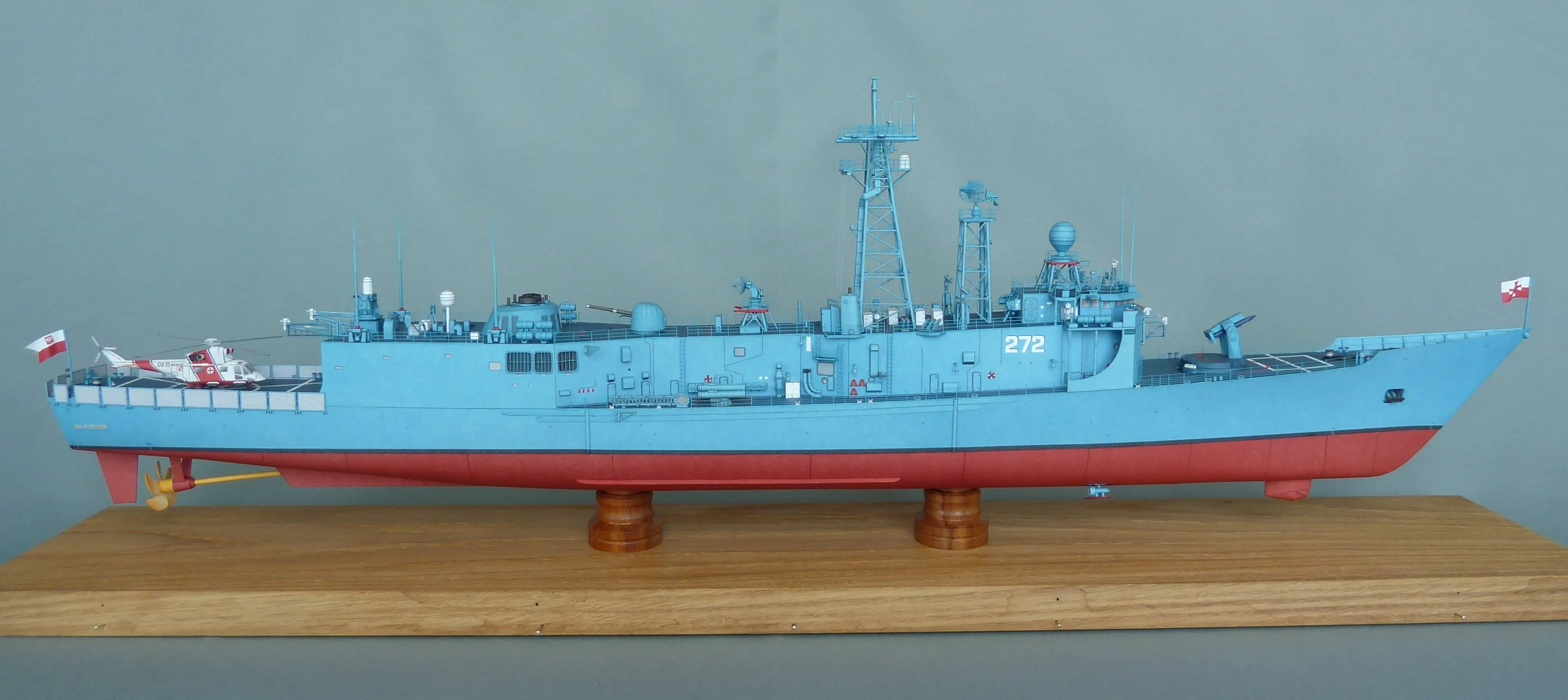 Модель корабля Генерал K. Pulaski - Верфь на Столе