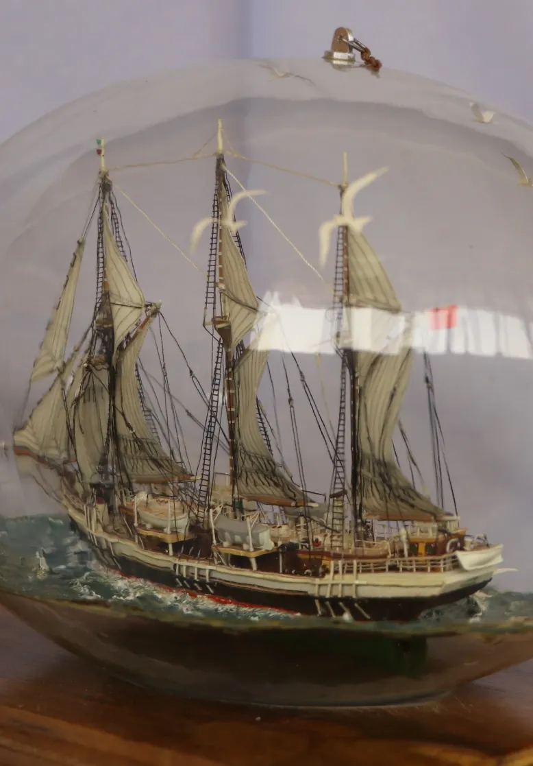 Модель корабля Шхуна "Заря" - Верфь на Столе