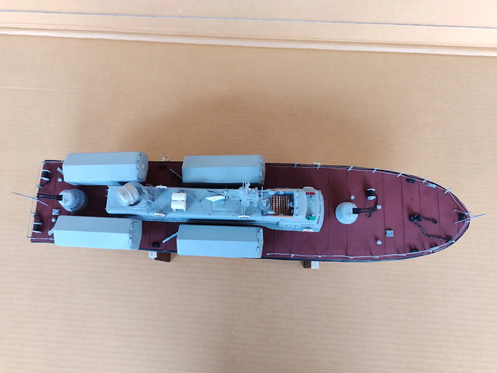 Модель корабля Ракетный катер проект 205 «Москит» - Верфь на Столе