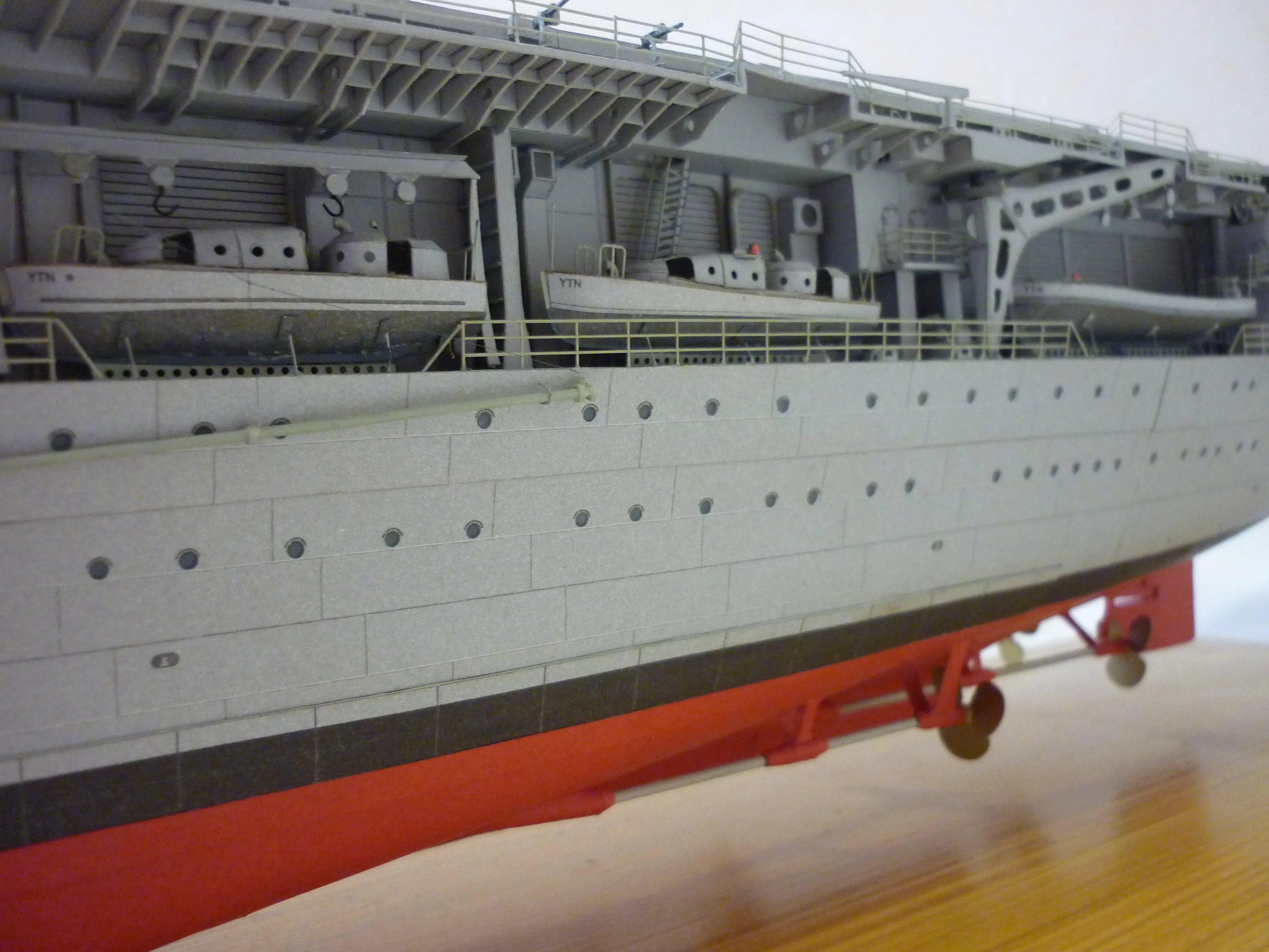 Модель корабля Американский авианосец USS Yorktown (CV-5) - Верфь на Столе