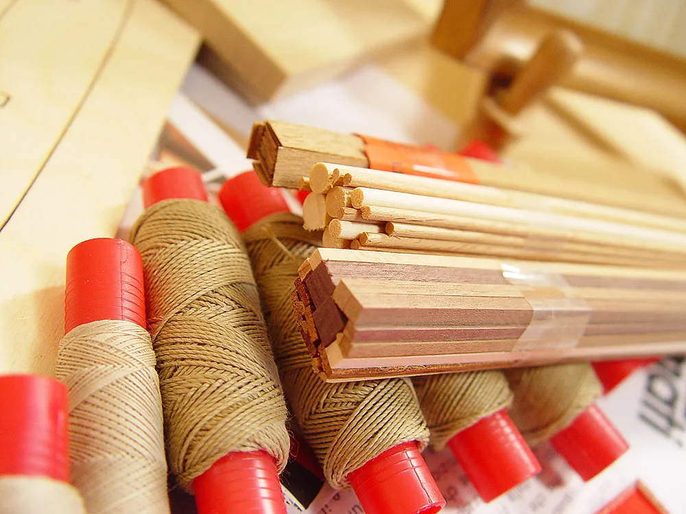 Египетское судно (Egyptian ship) + (Полный набор инструментов, клея и краски)