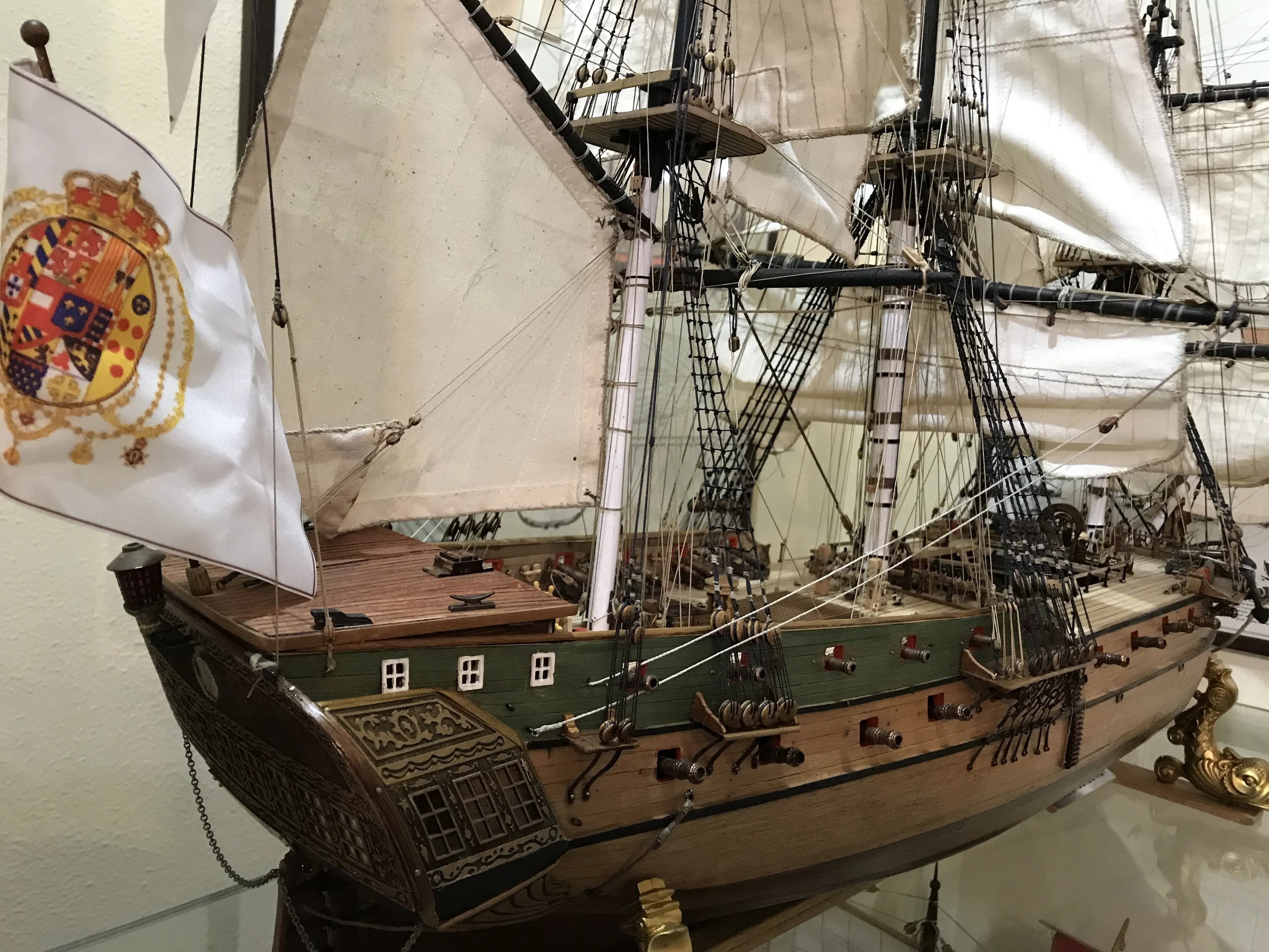 Модель корабля MINERVA - Верфь на Столе