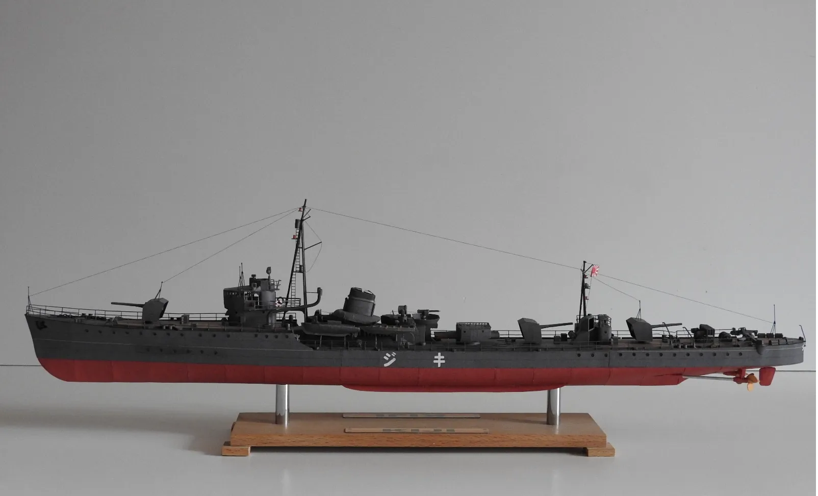 Модель корабля Миноносец "Кидзи" - Верфь на Столе