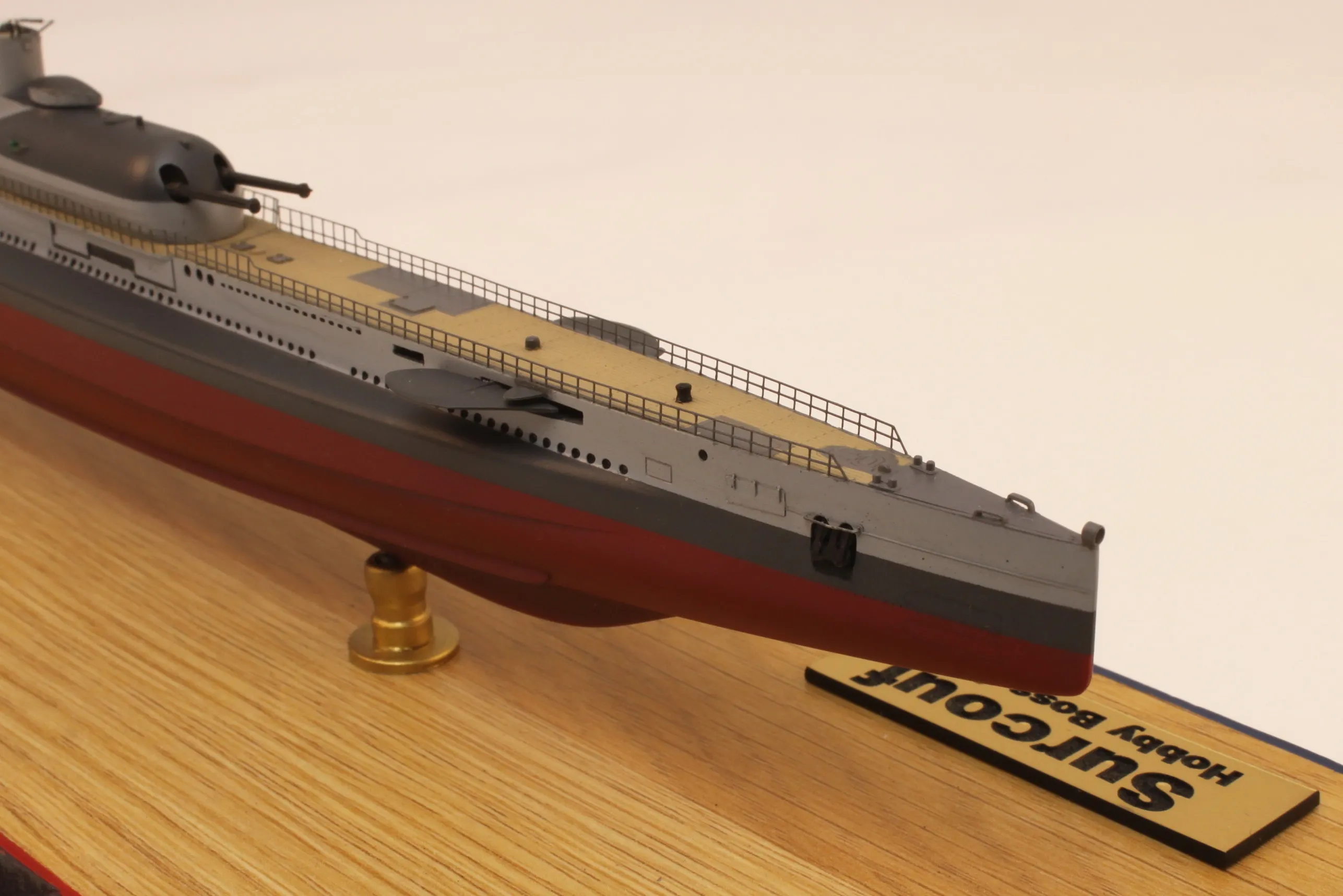 Модель корабля Подводная лодка "Сюркуф" - Верфь на Столе