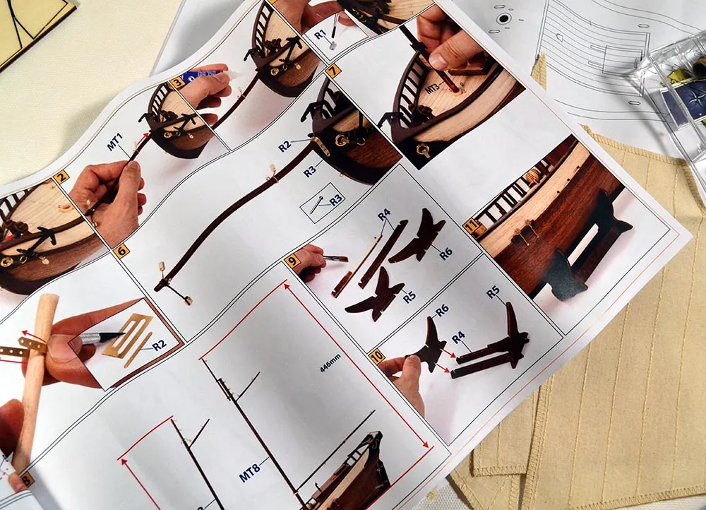 модель корабля своими руками Polaris Starter Pack