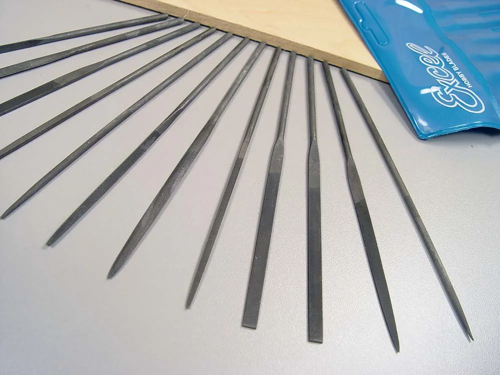 Набор из двенадцати надфилей 100 мм