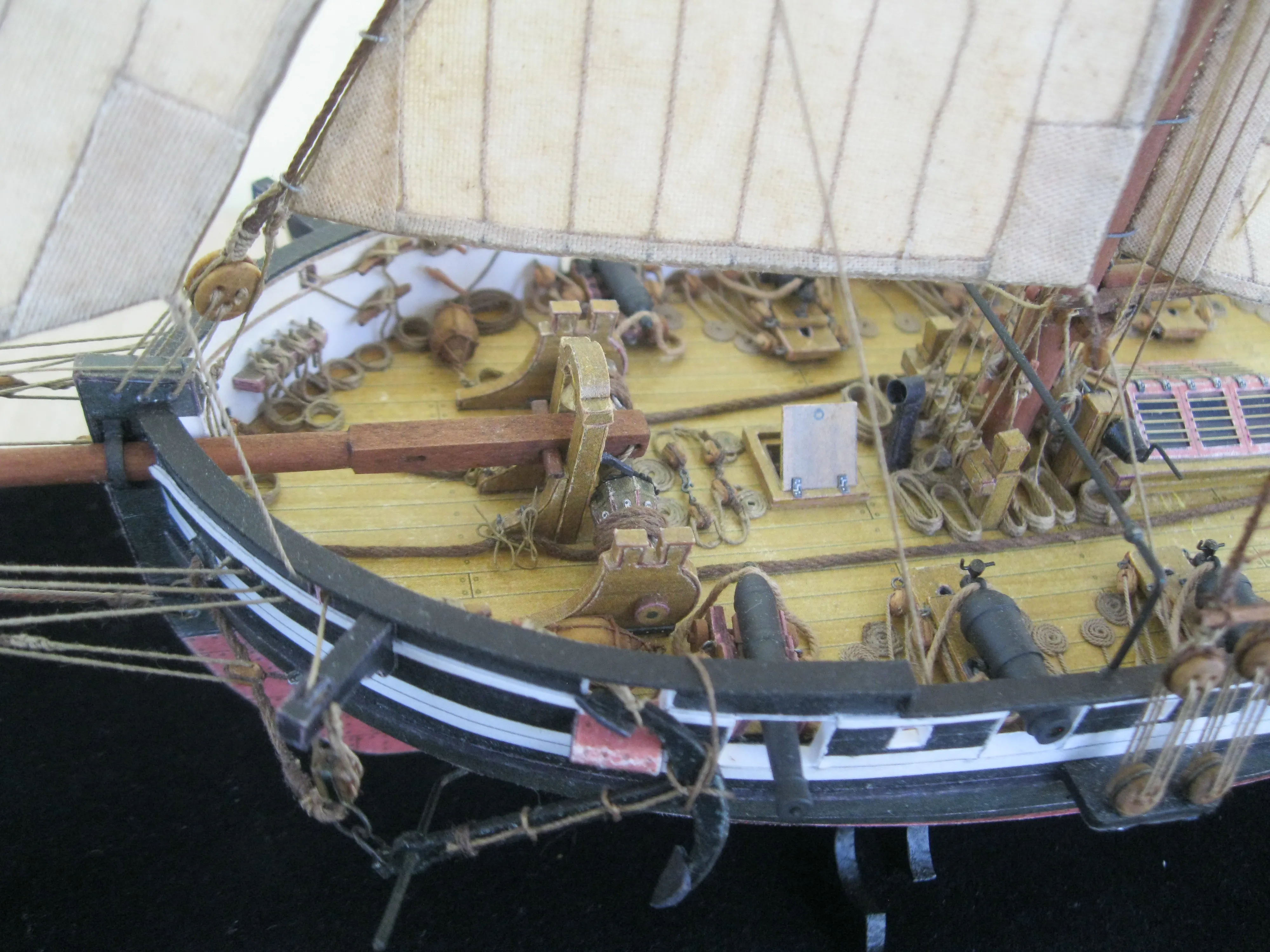 Модель корабля Тендер „Поспешный” - Верфь на Столе