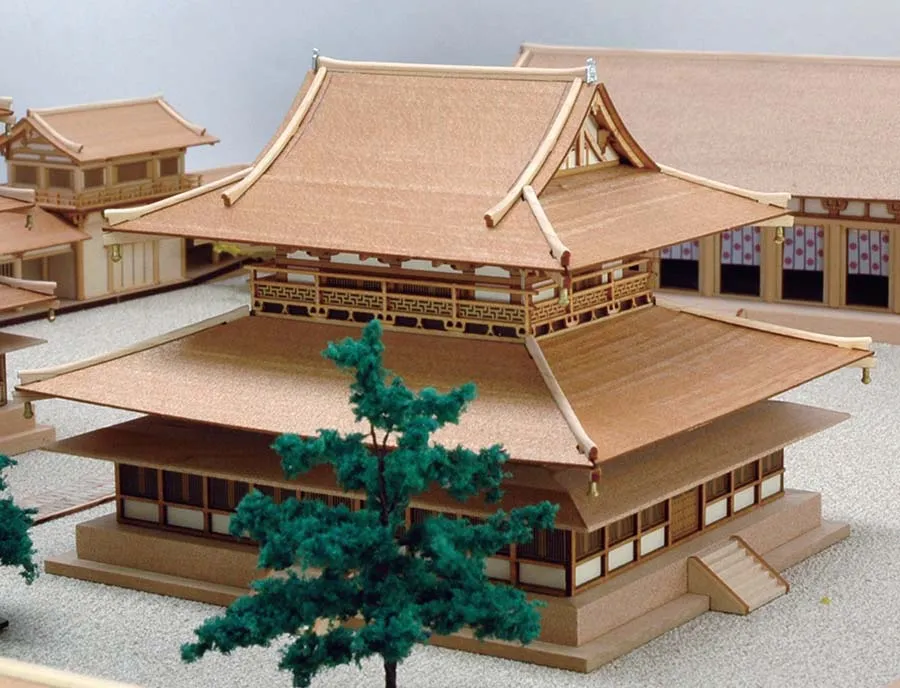 Диорама Horyu-Ji, западная часть
