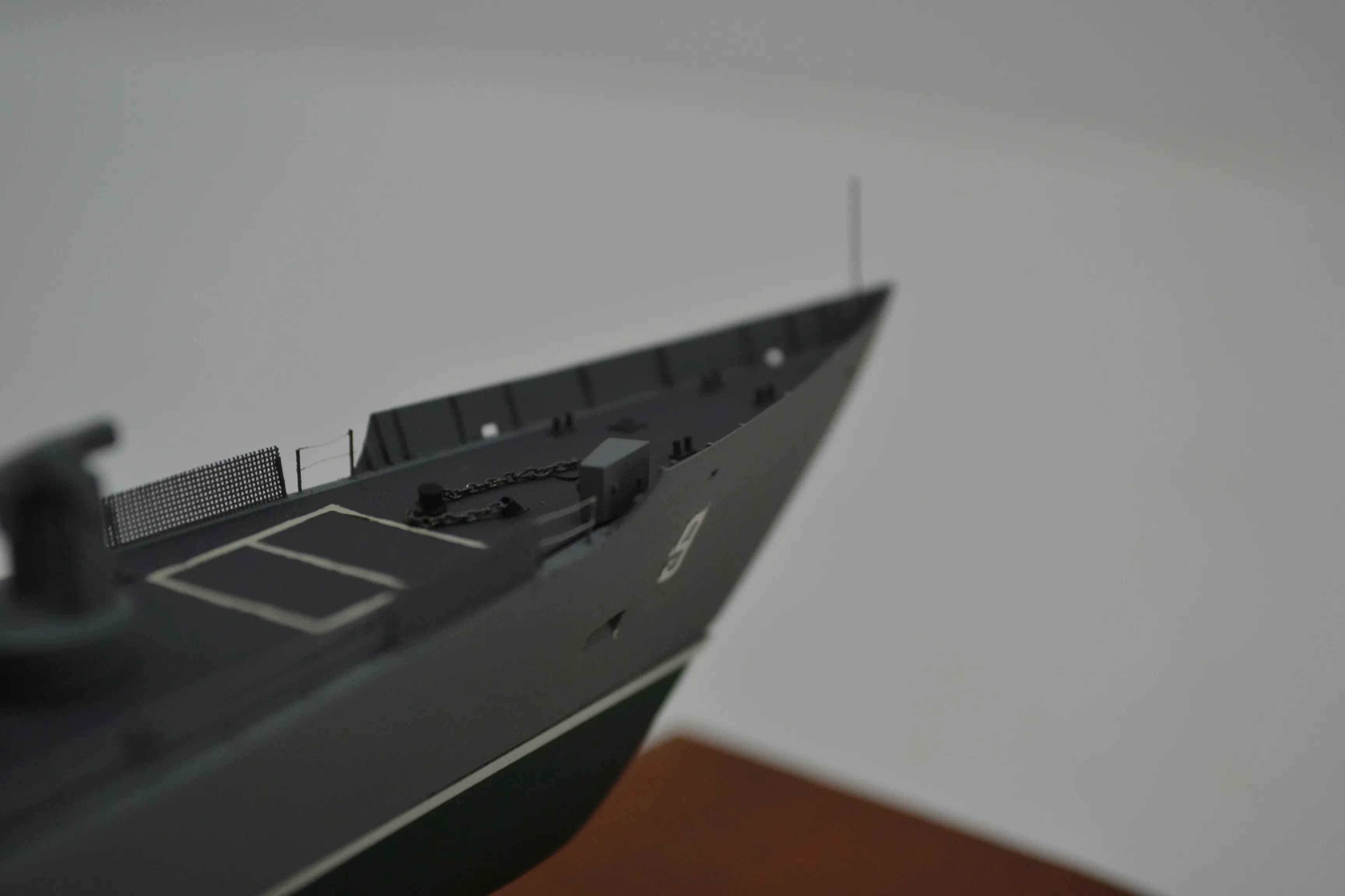 Модель корабля Фрегат FFG-9 «Уодсуорт» - Верфь на Столе